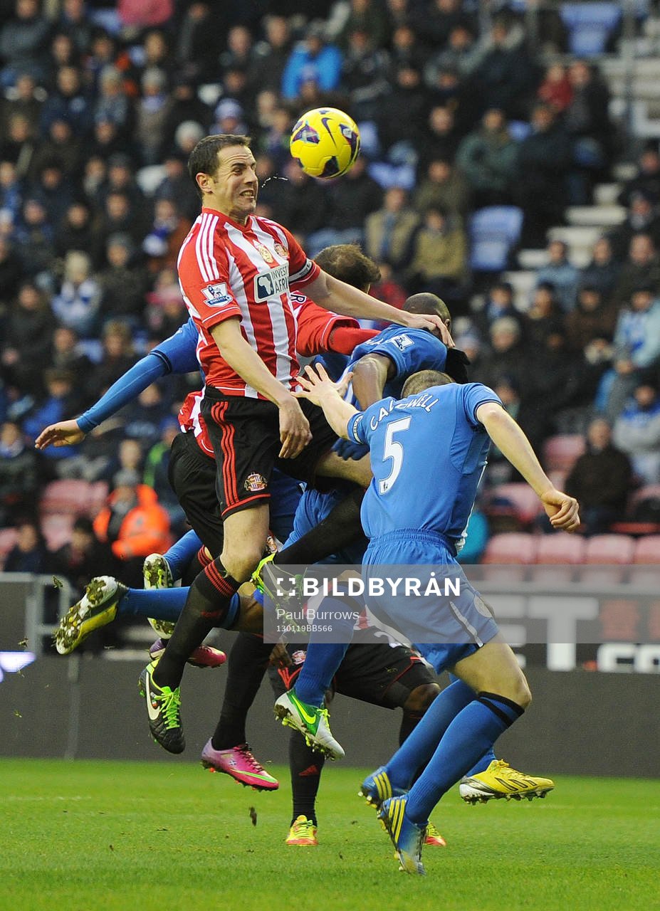 Football - Wigan Athletic v Sunderland - Barclays Premier