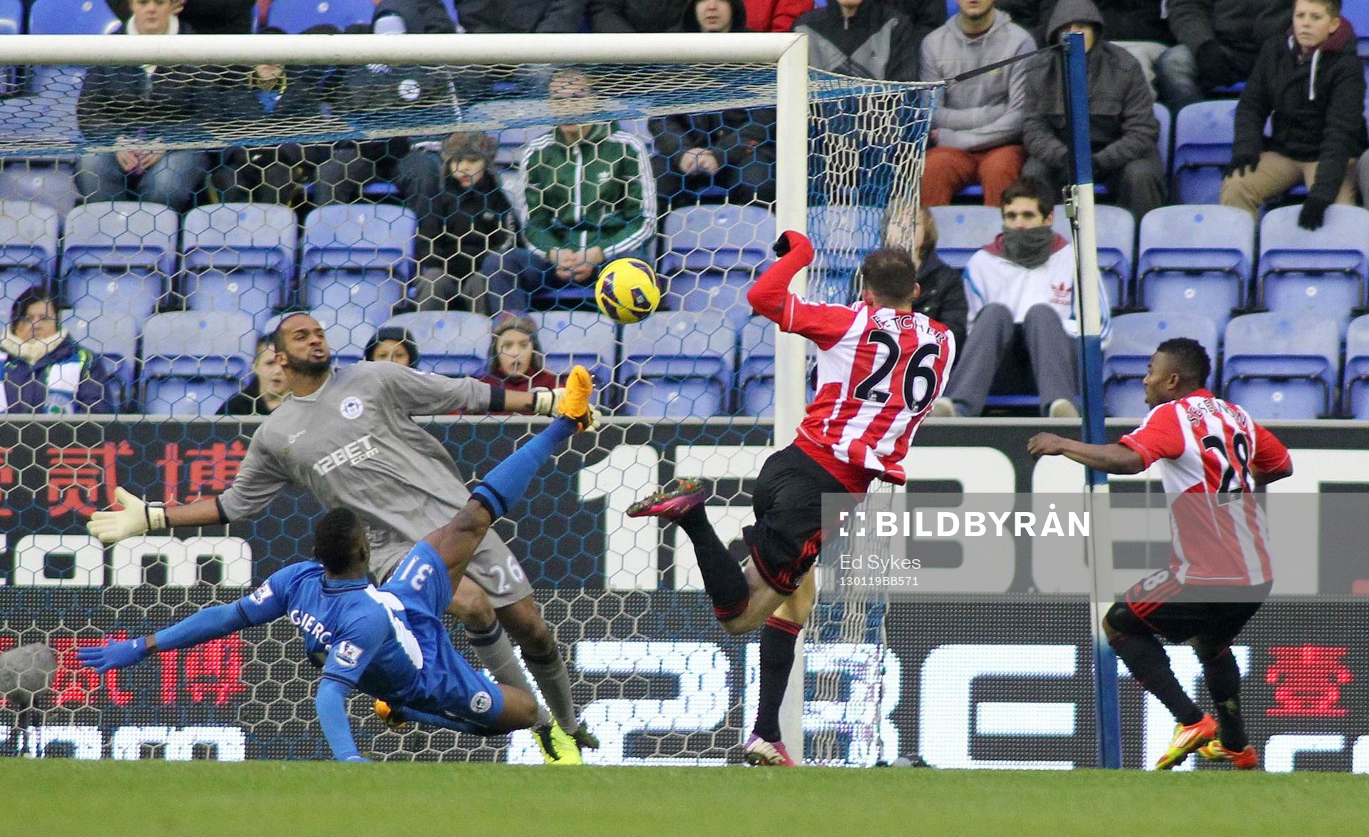 Football - Wigan Athletic v Sunderland - Barclays Premier