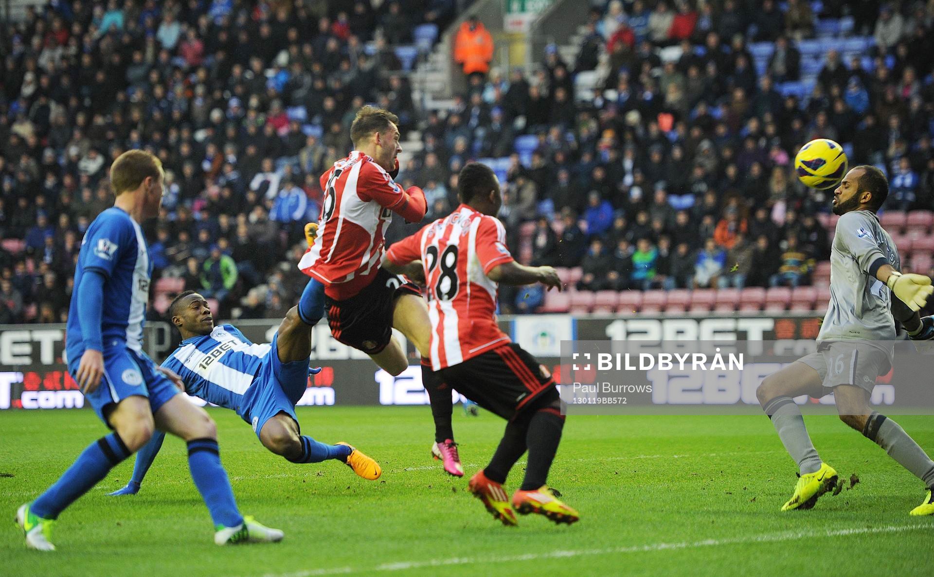Football - Wigan Athletic v Sunderland - Barclays Premier