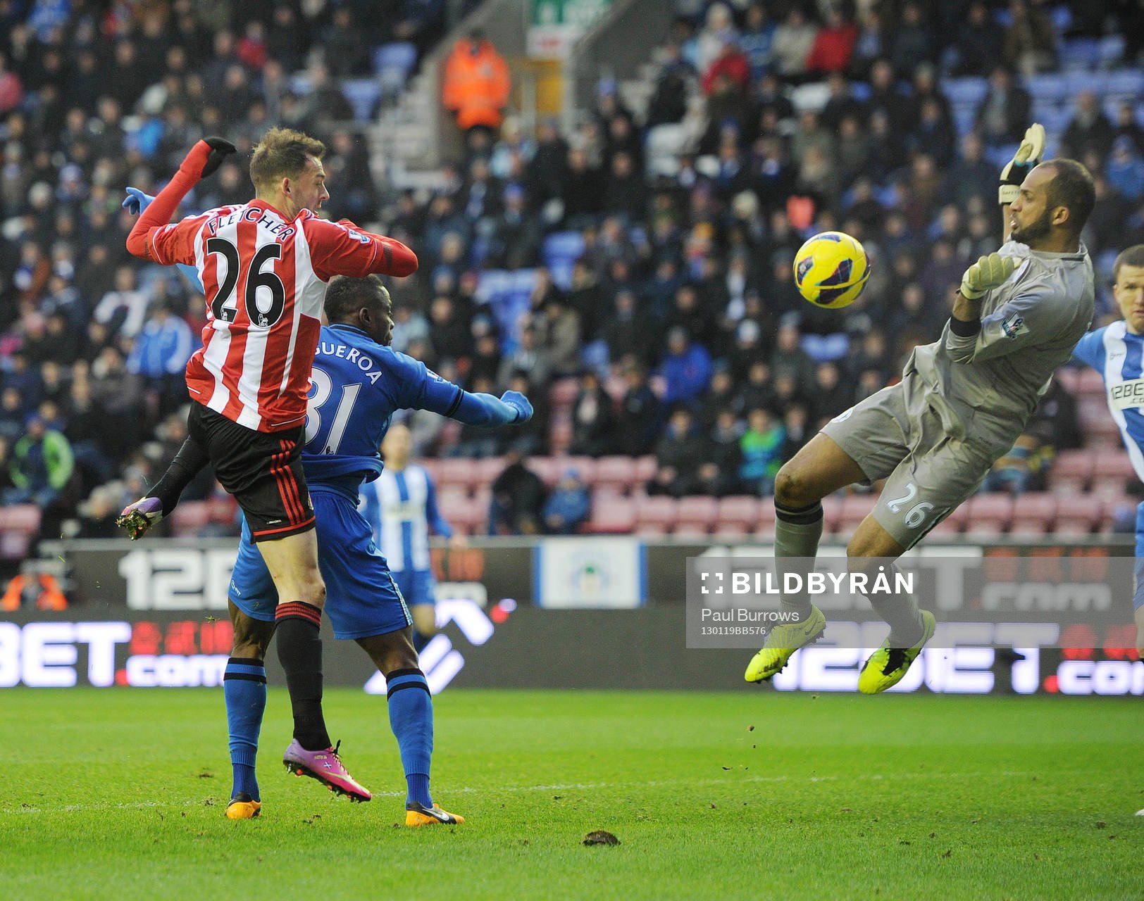 Football - Wigan Athletic v Sunderland - Barclays Premier