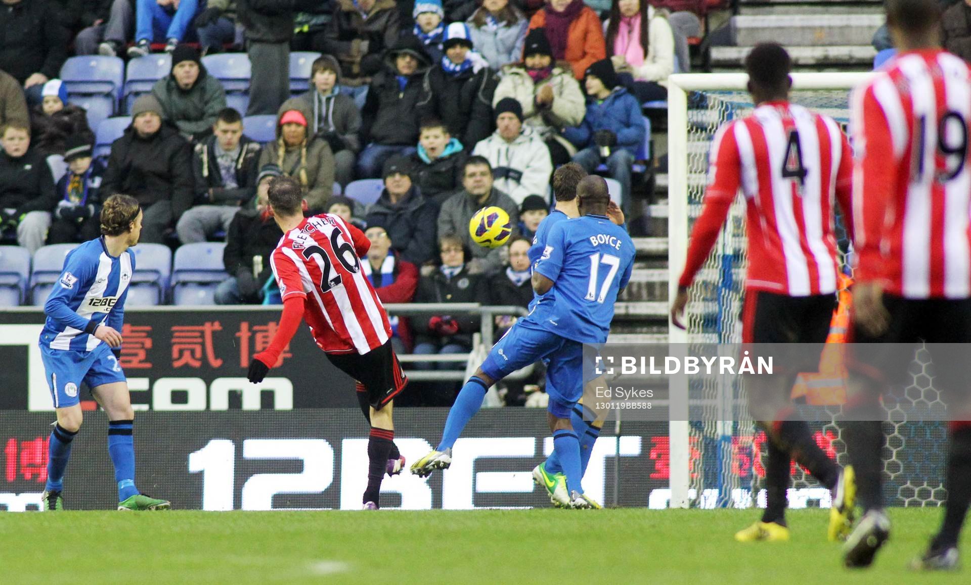 Football - Wigan Athletic v Sunderland - Barclays Premier