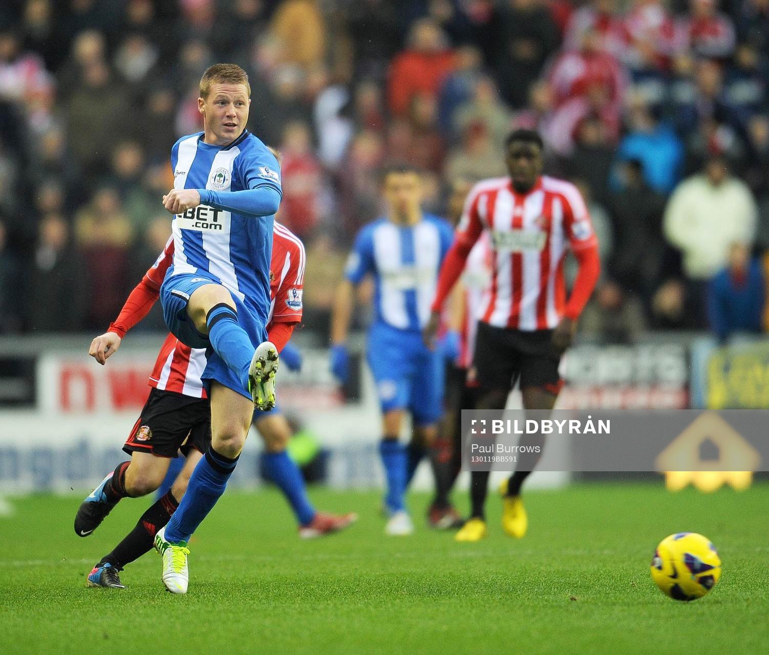 Football - Wigan Athletic v Sunderland - Barclays Premier