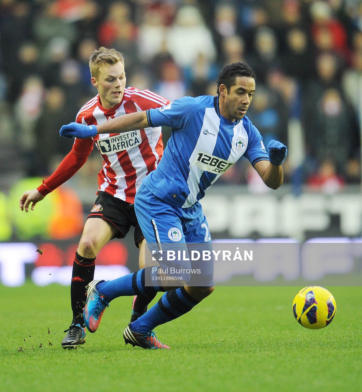 Football - Wigan Athletic v Sunderland - Barclays Premier