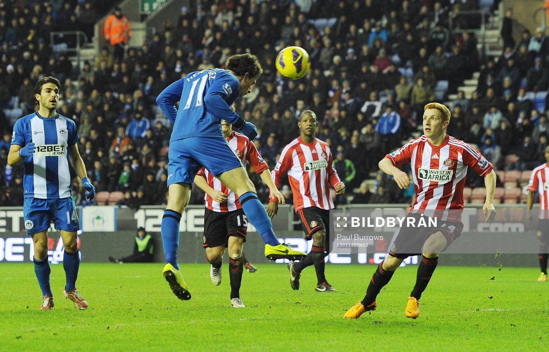 Football - Wigan Athletic v Sunderland - Barclays Premier