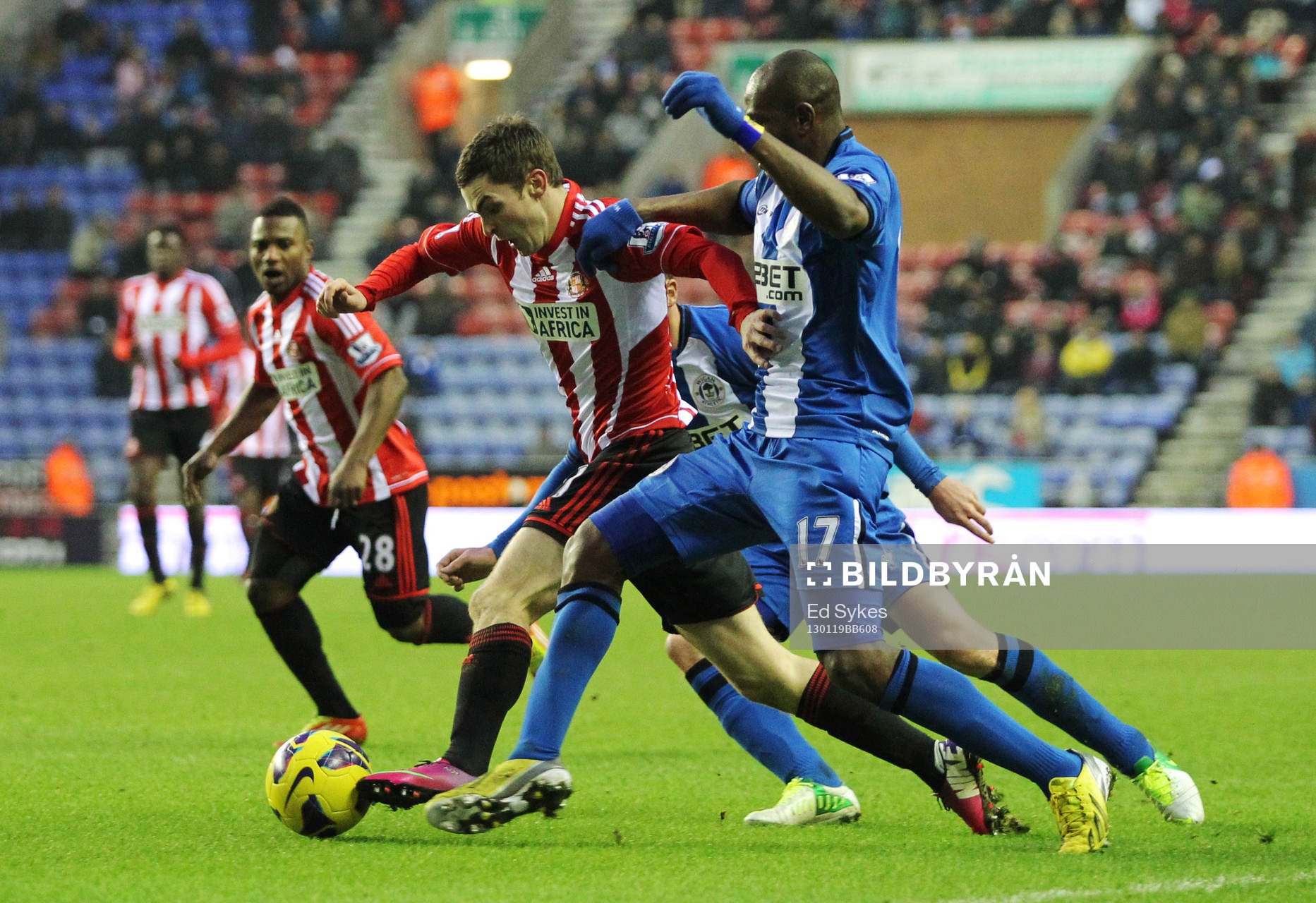 Football - Wigan Athletic v Sunderland - Barclays Premier