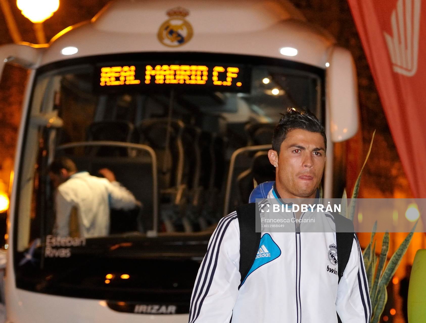 Cristiano Ronaldo, striker of Real Madrid and Portugal,