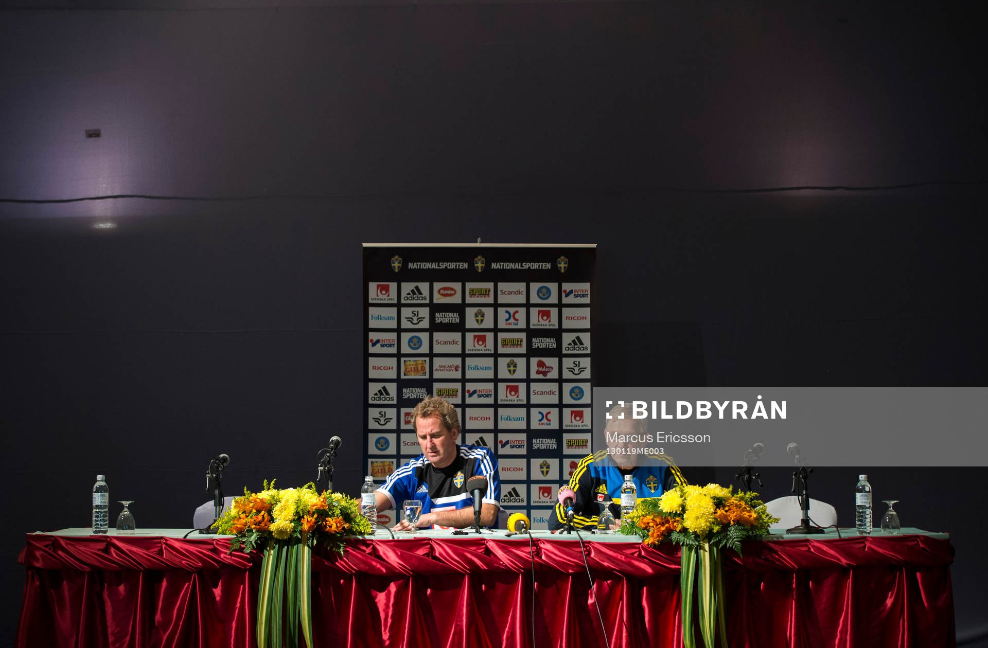 Presskonferens med Erik Hamrén, förbundskapten