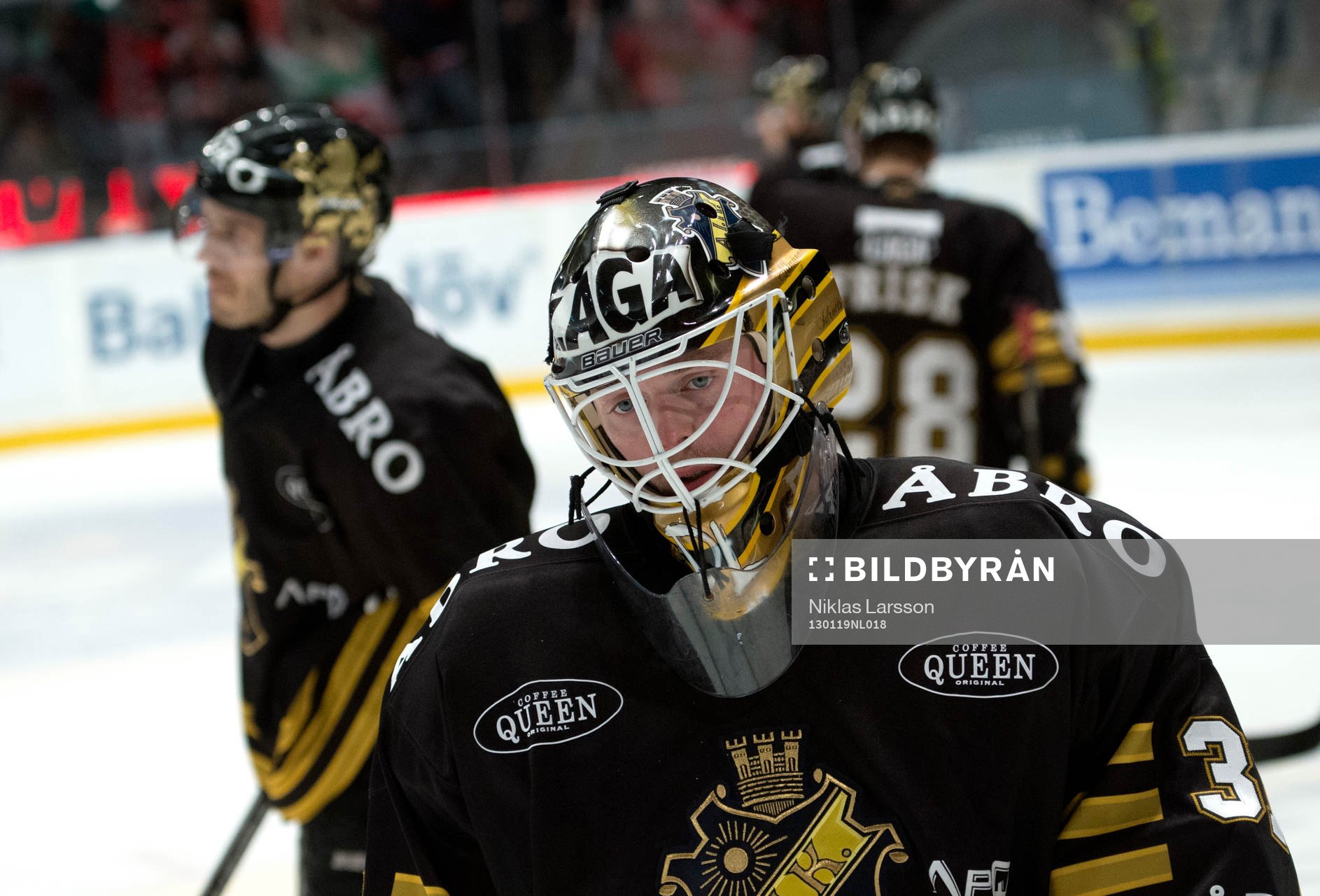 Daniel Larsson, målvakt AIK deppar