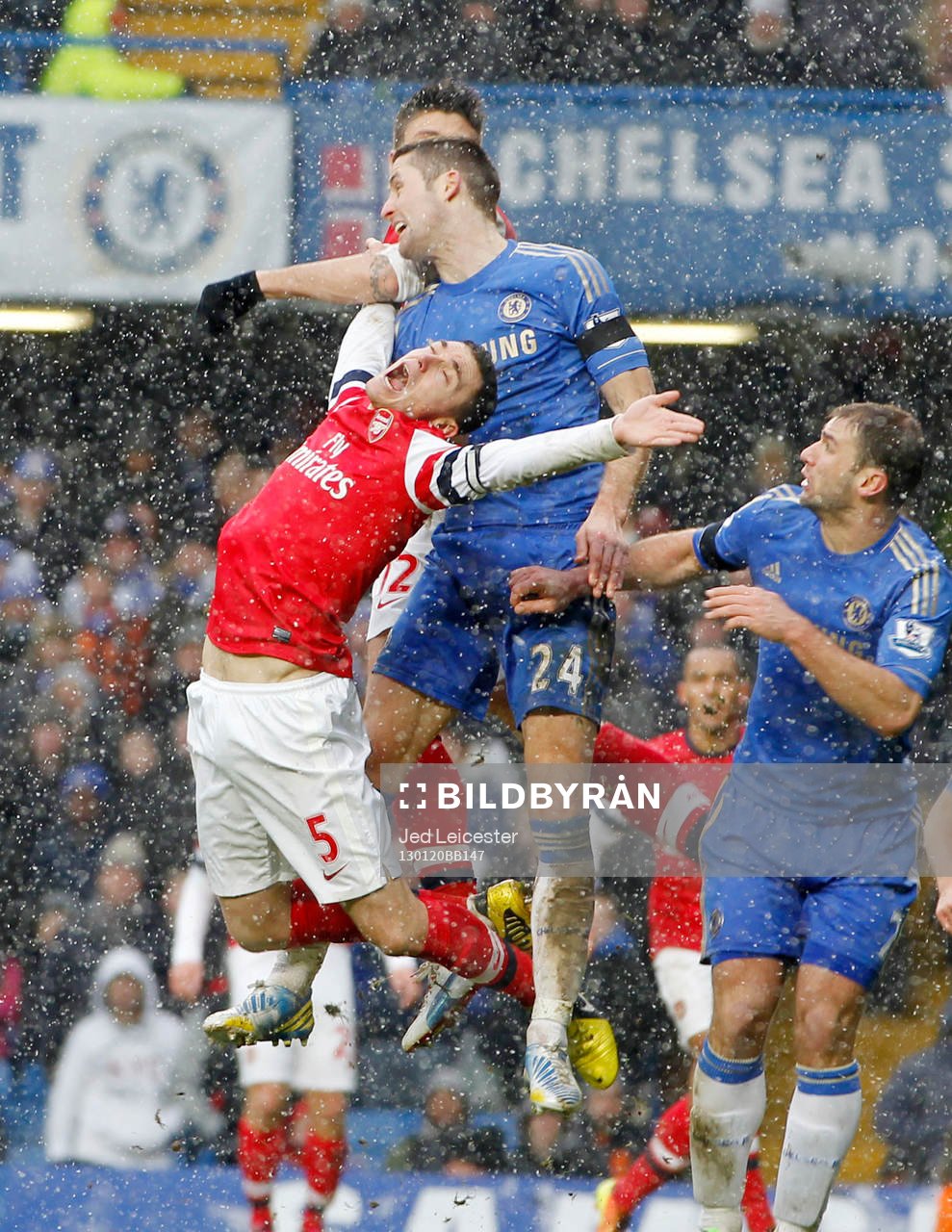 Football - Chelsea v Arsenal - Barclays Premier League  -