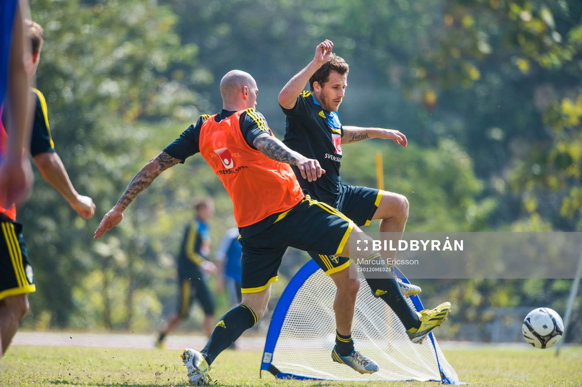 Daniel Majstorovic och Tobias Hysén
