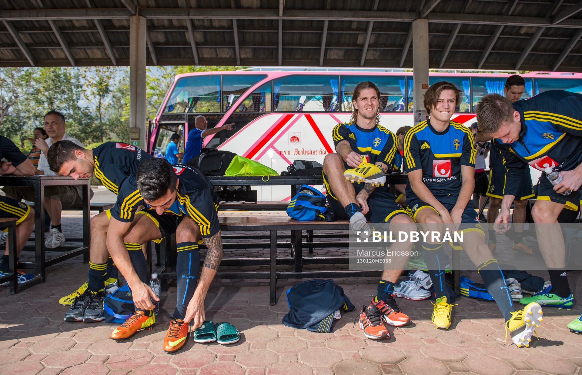 Ertin Demir, Jiloan Hamad, Martin Lorentzon, Simon Thern