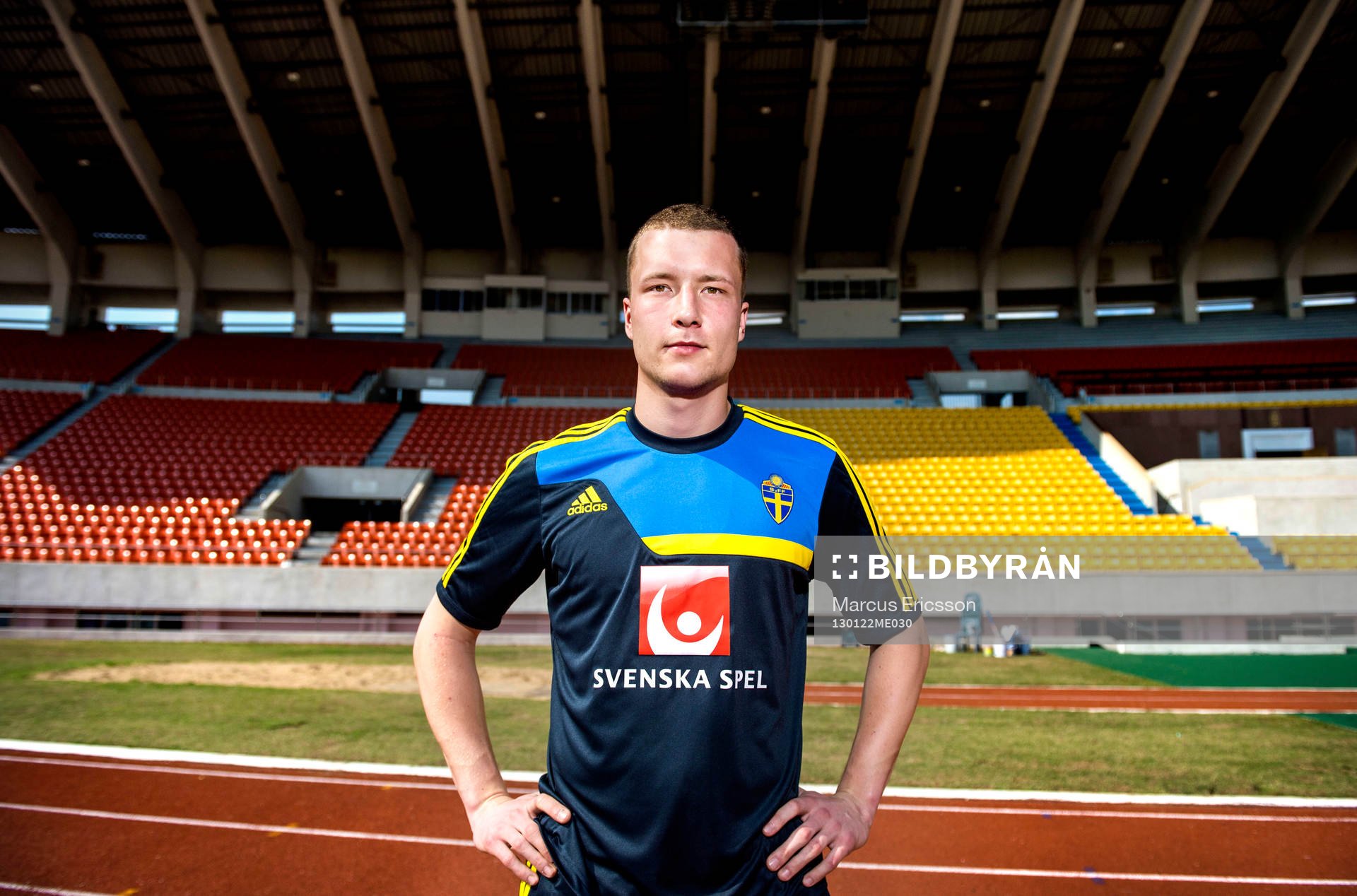 Träning på 700 års Stadion i Chiang Mai. Jakob Johansson