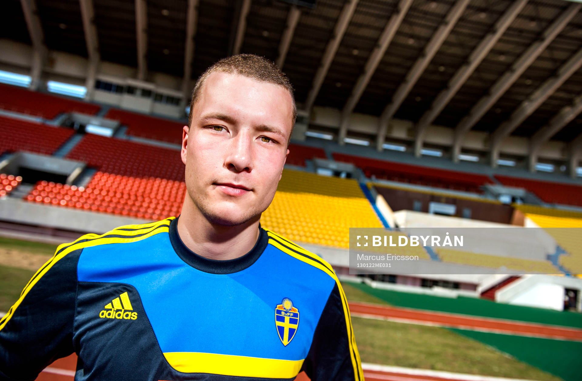 Träning på 700 års Stadion i Chiang Mai. Jakob Johansson