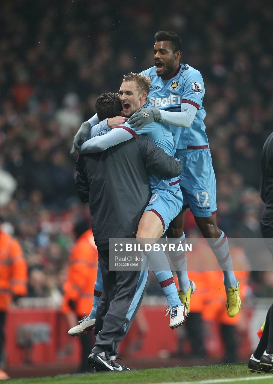 Football - Arsenal v West Ham United - Barclays Premier