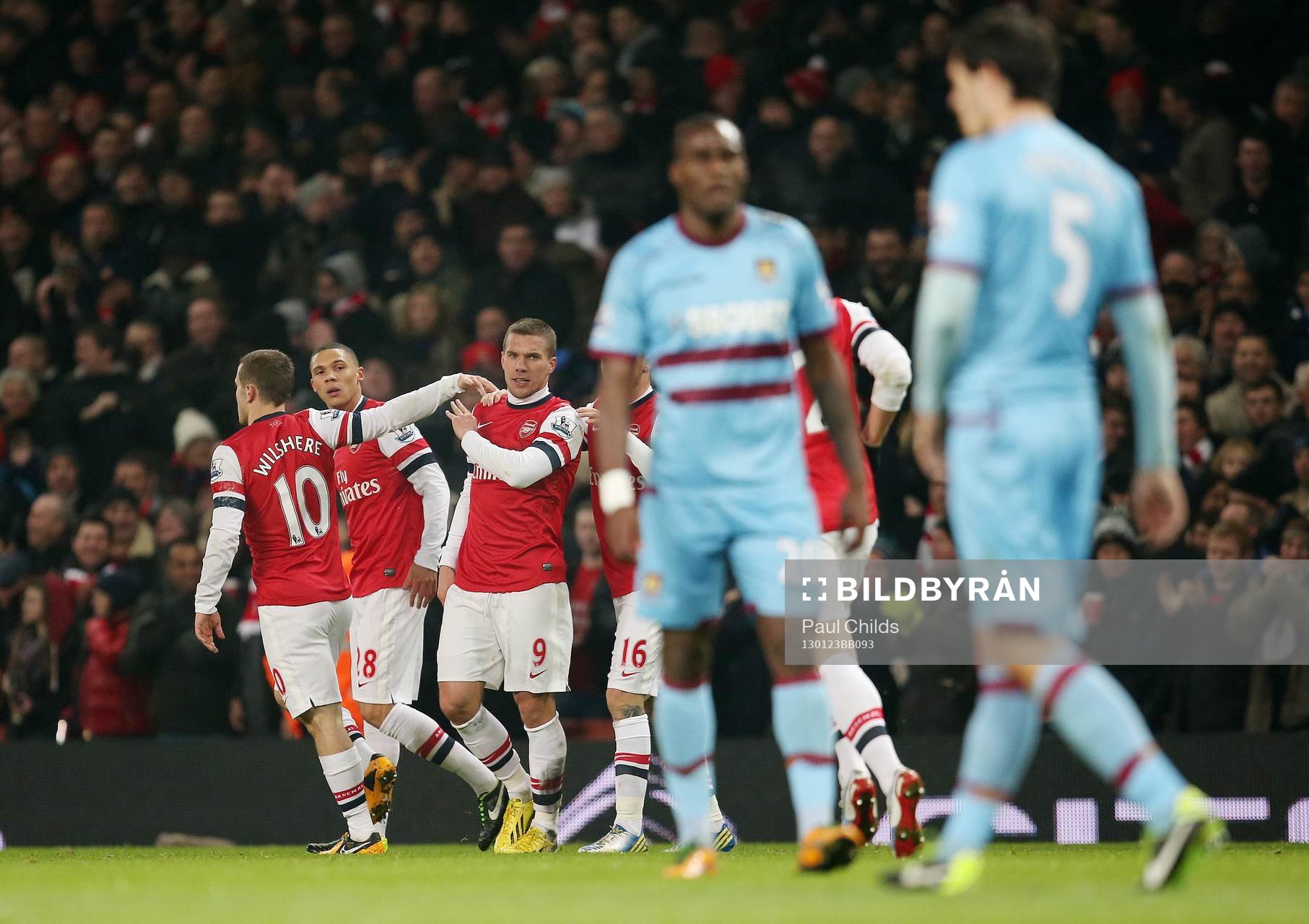 Football - Arsenal v West Ham United - Barclays Premier