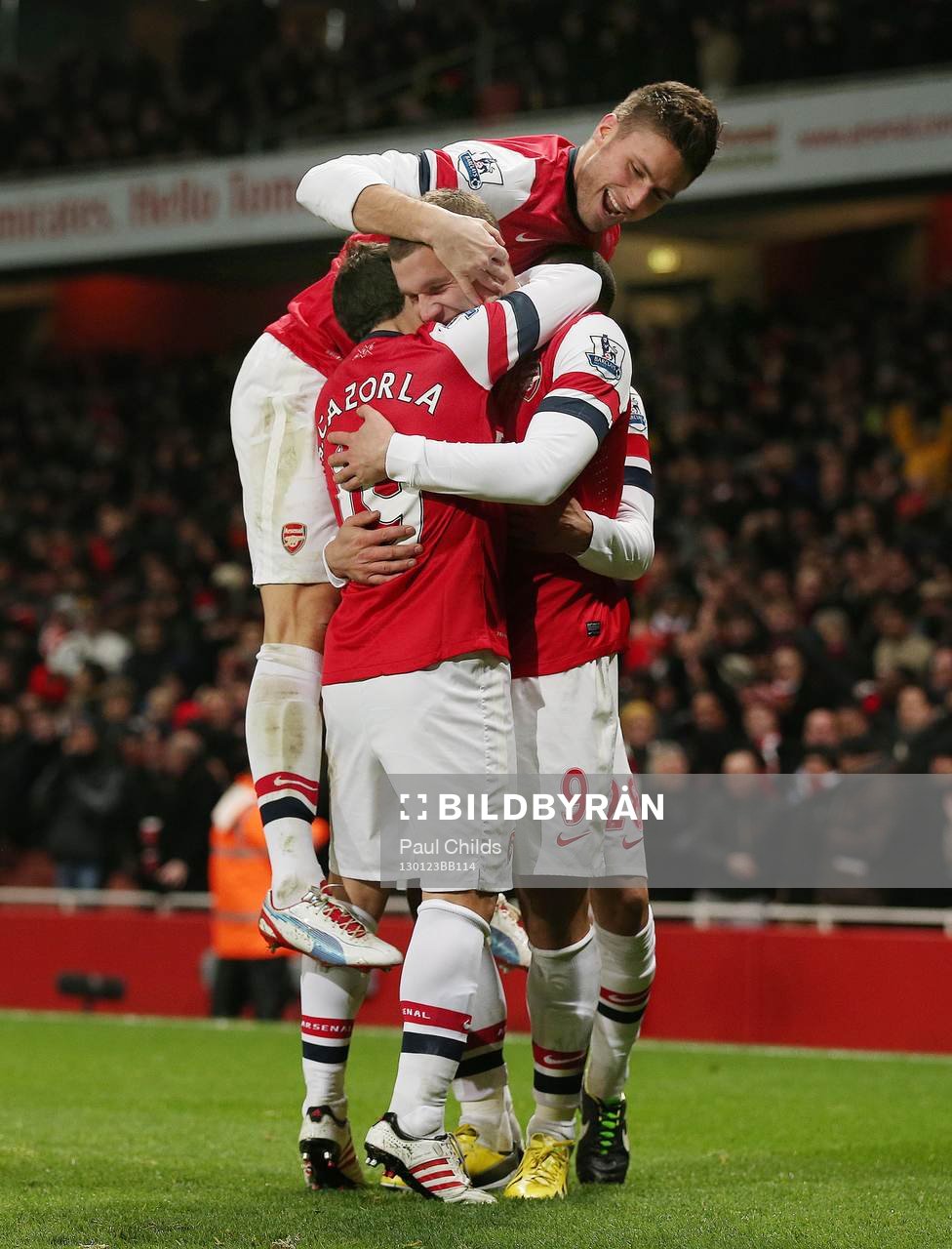 Football - Arsenal v West Ham United - Barclays Premier