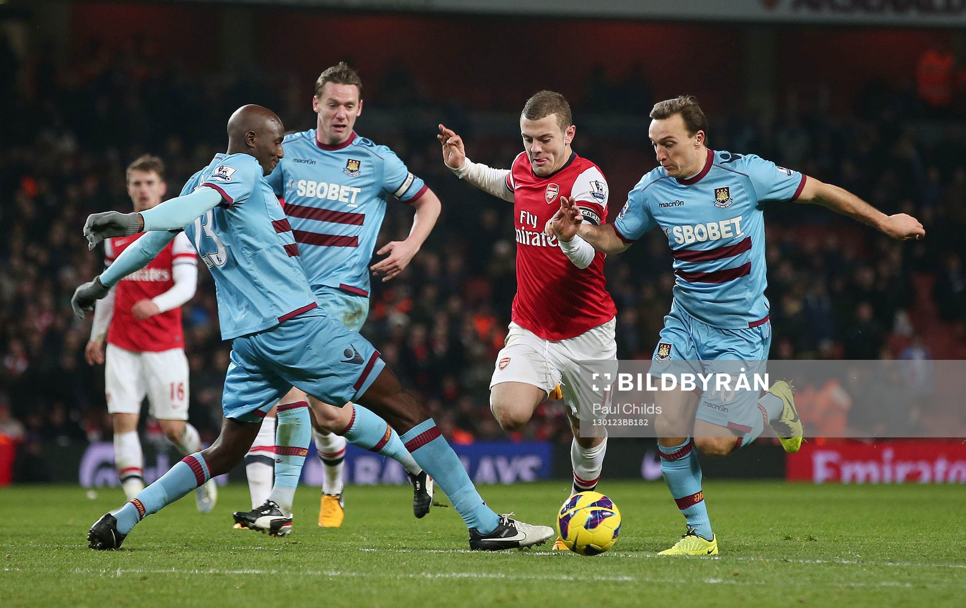 Football - Arsenal v West Ham United - Barclays Premier