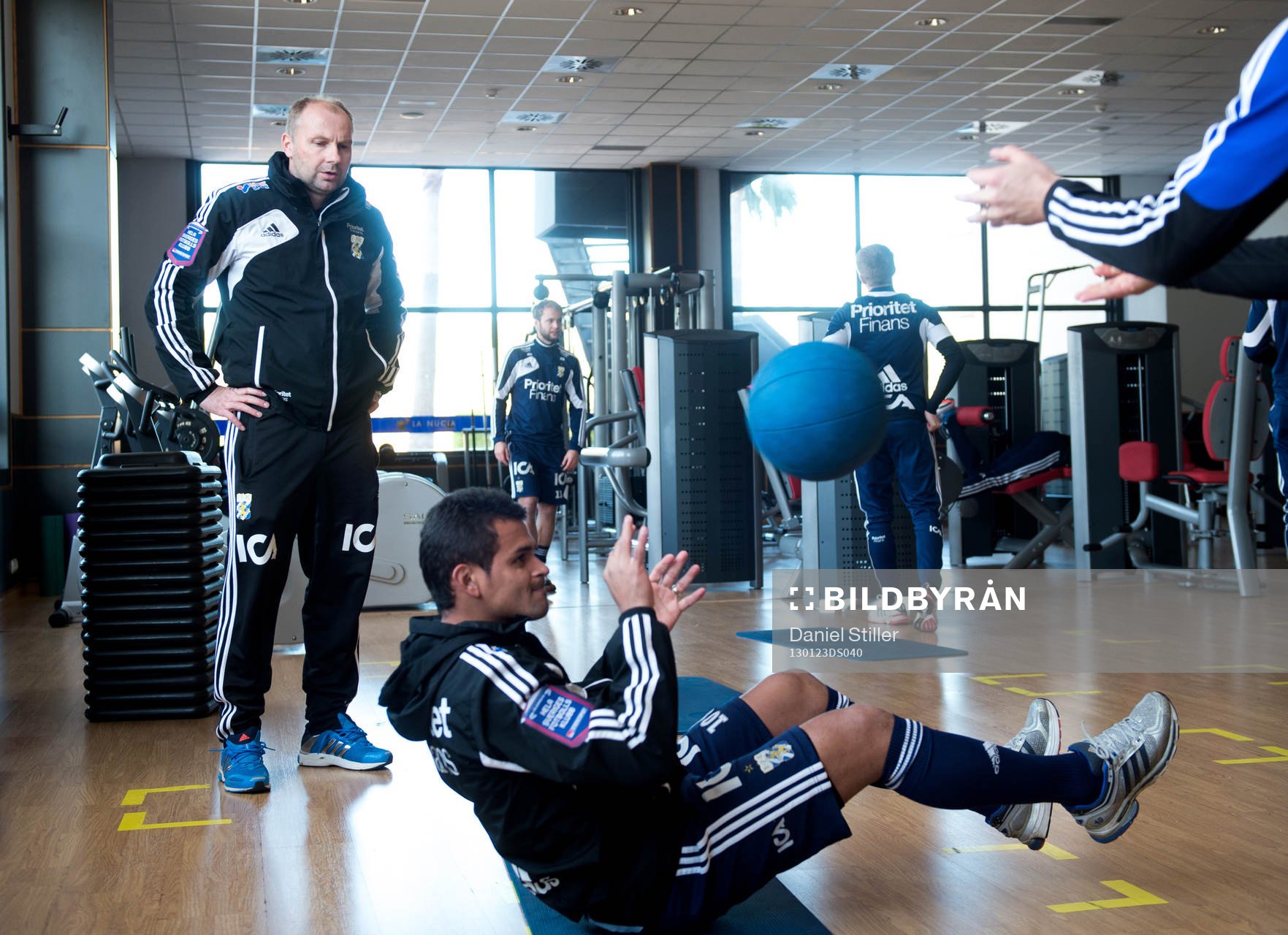 Träning i gym