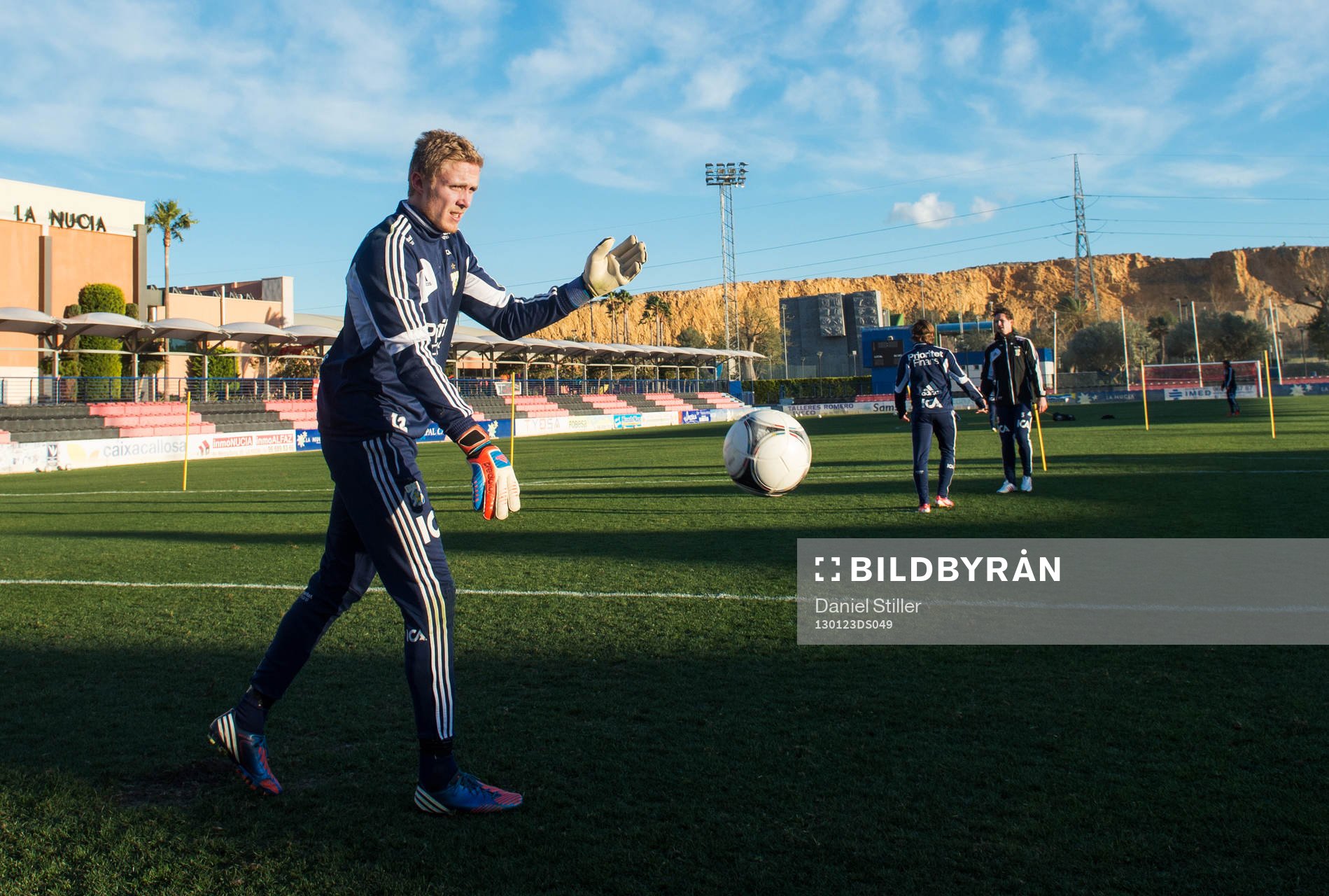 Fotboll, IFK Göteborg: Träning  under onsdag eftermiddag, Marcus Sandberg, målvakt