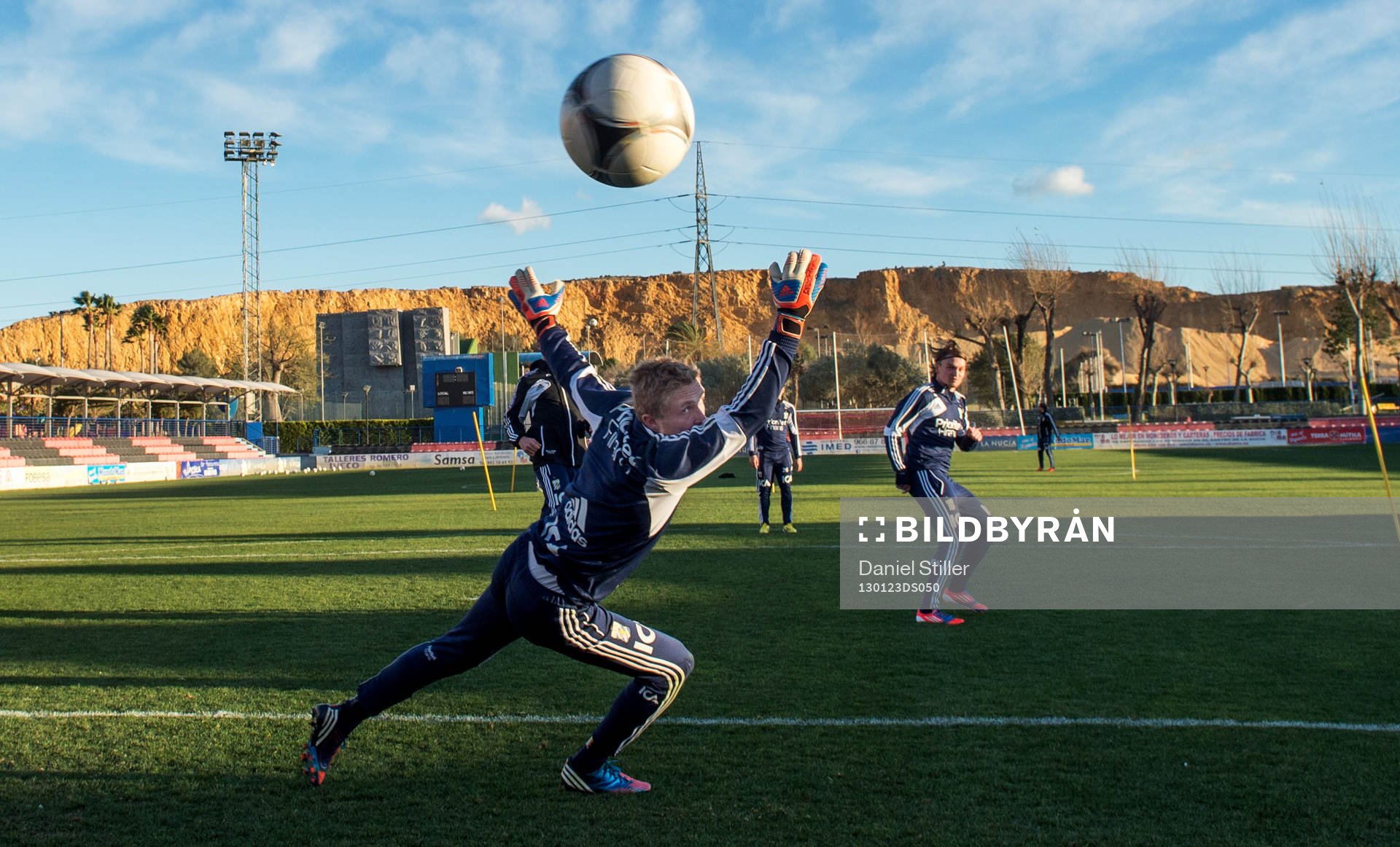 Fotboll, IFK Göteborg: Träning  under onsdag eftermiddag, Marcus Sandberg, målvakt