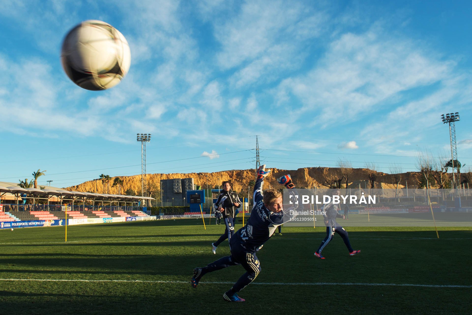 Fotboll, IFK Göteborg: Träning  under onsdag eftermiddag, Marcus Sandberg, målvakt
