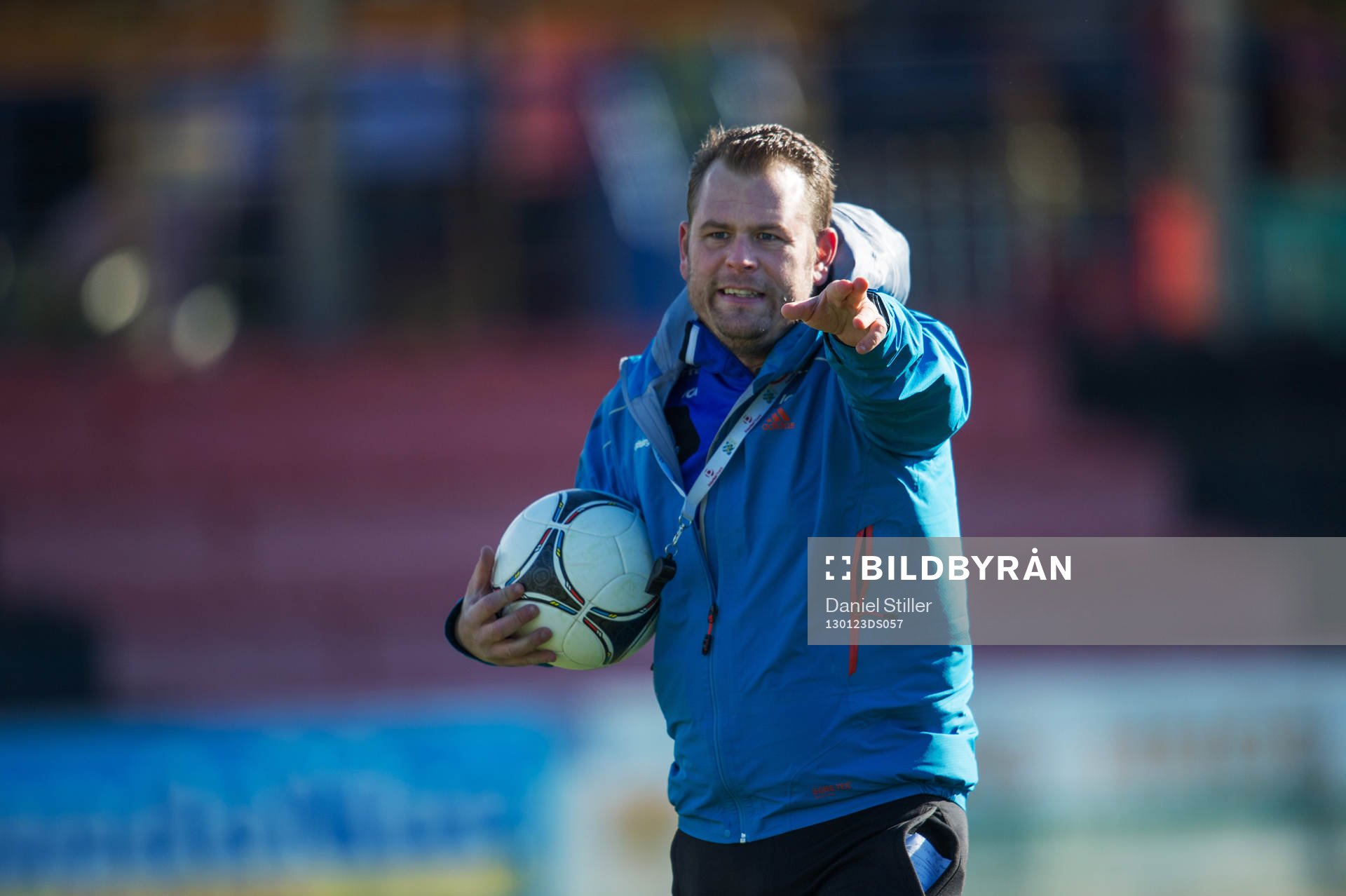 Träning på onsdag förmiddag, Mikael Stahre, tränare IFK