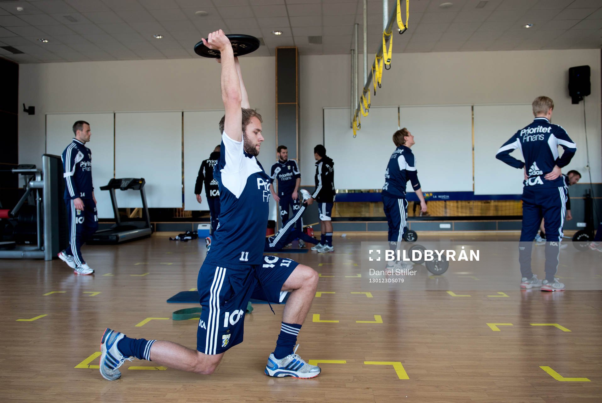 Träning i gym