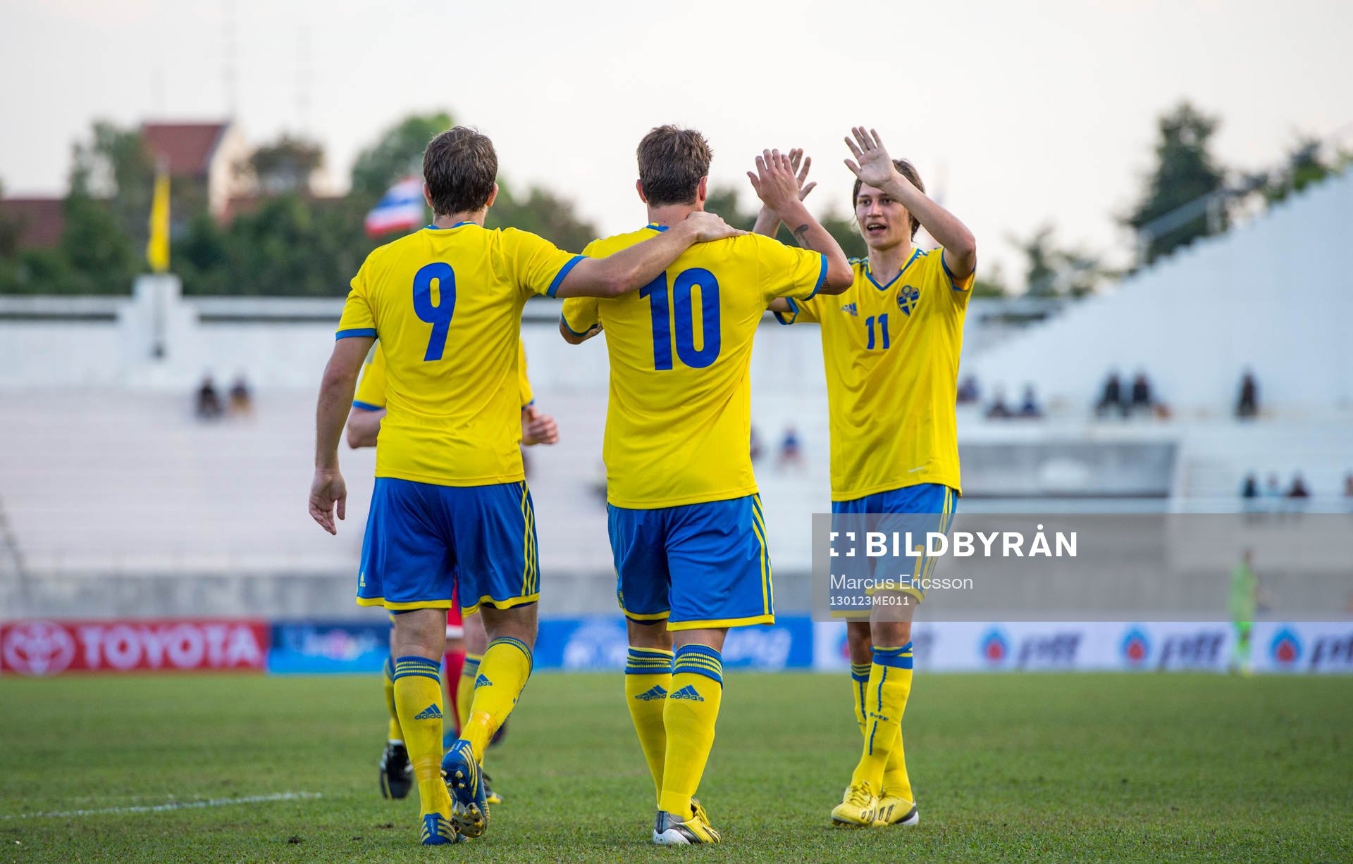 Fotboll, King´s Cup, Sverige - Nordkorea