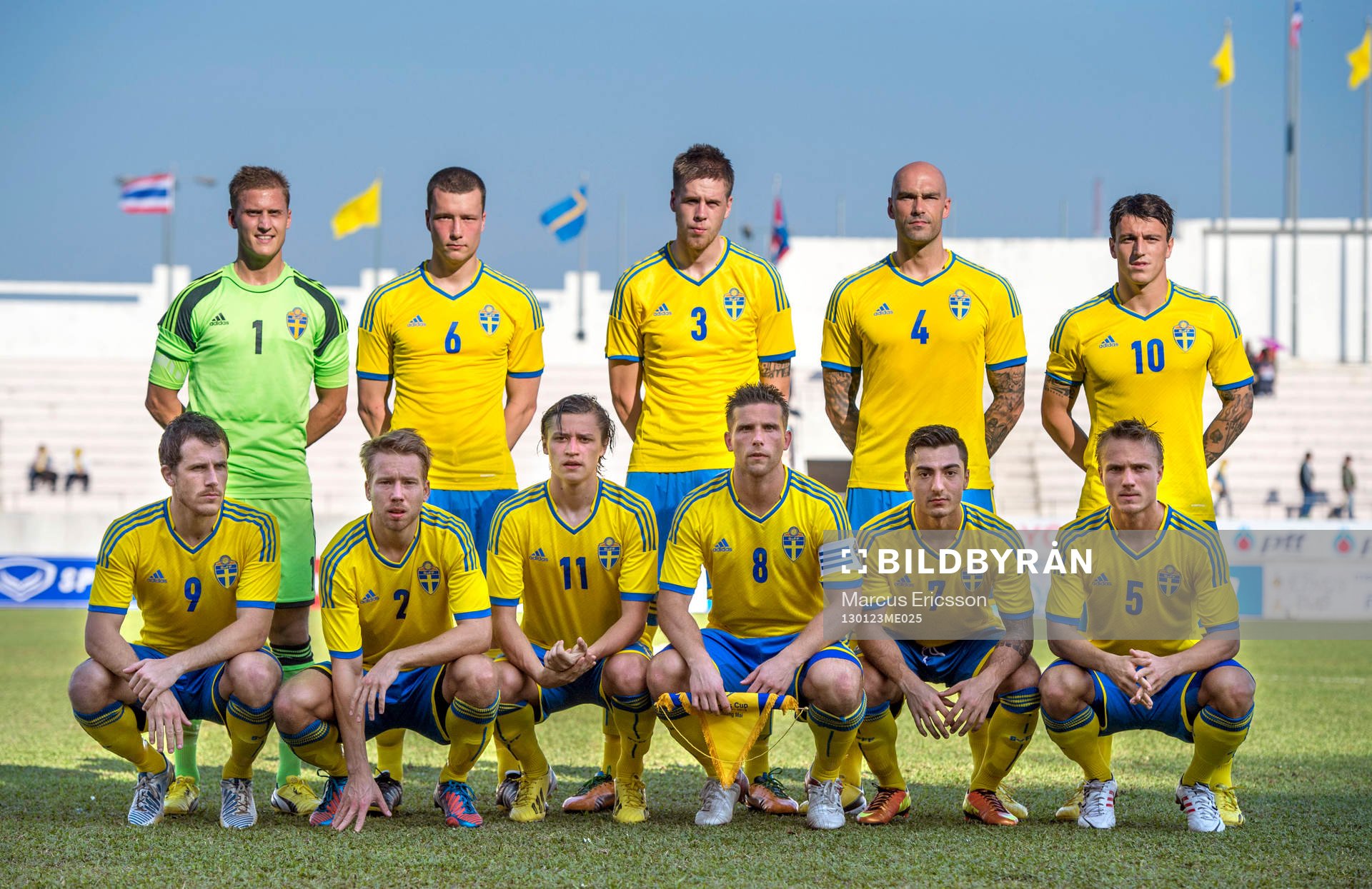 Fotboll, King´s Cup, Sverige - Nordkorea