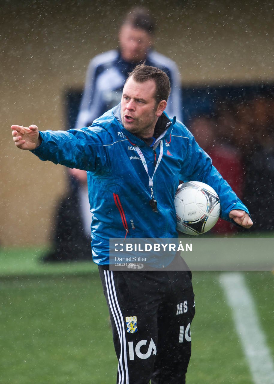 Fotboll, IFK Göteborg, Copa del Sol: Träning torsdag morgon, Mikael Stahre, tränare IFK Göteborg.