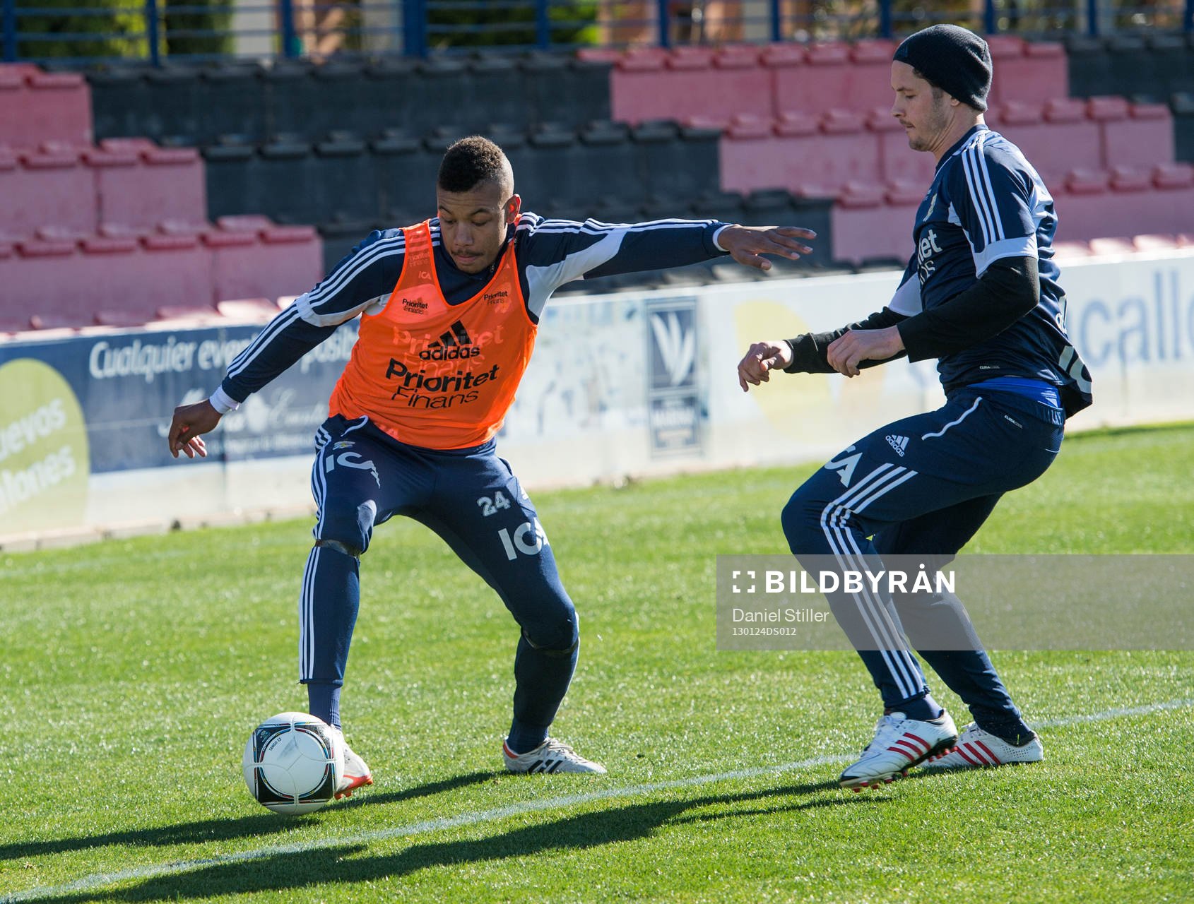 Fotboll, IFK Göteborg, Copa del Sol: Träning torsdag morgon, Mikael Dyrestam, Philip Haglund, 