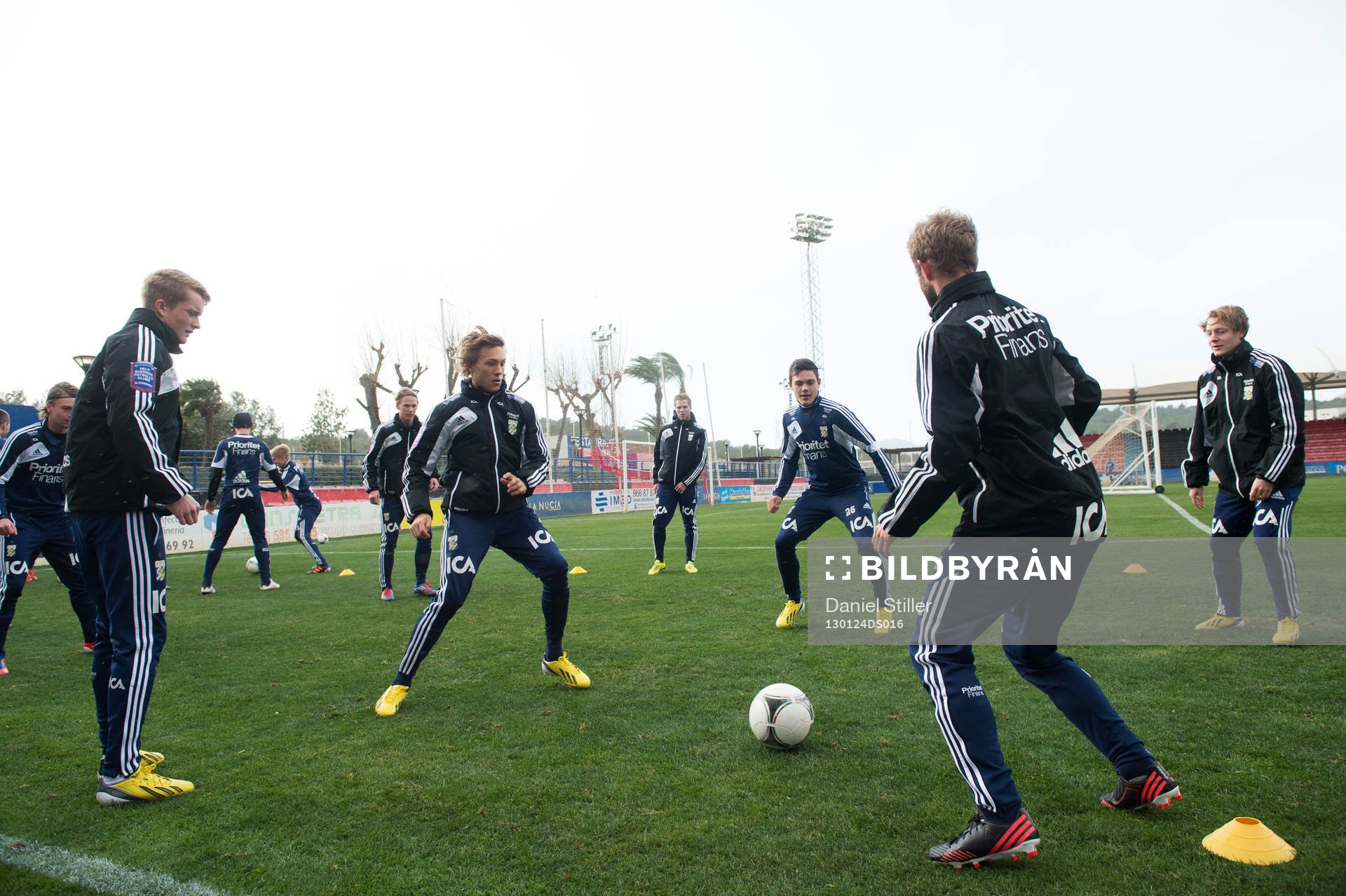 Träning torsdag förmiddag, Ludwig Augustinsson mfl