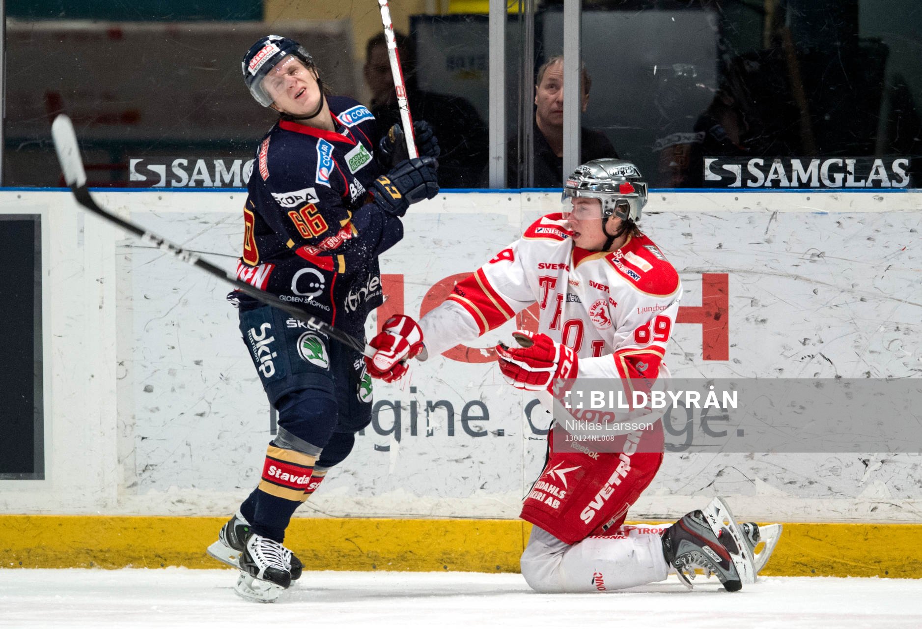 David Åslin, Troja knockar Marcus Sörensen, Djurgården