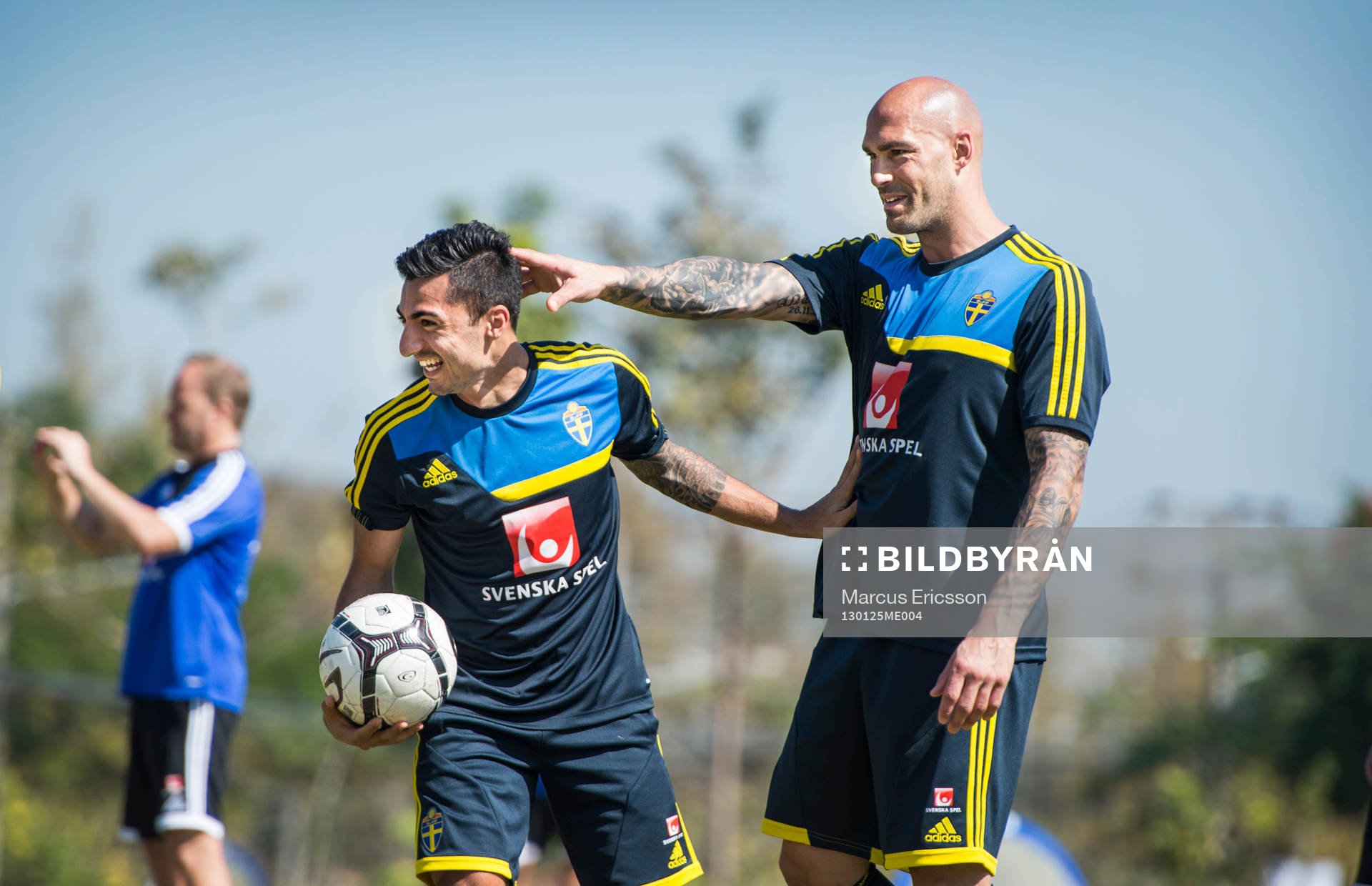 Jiloan Hamad och Daniel Majstorovic