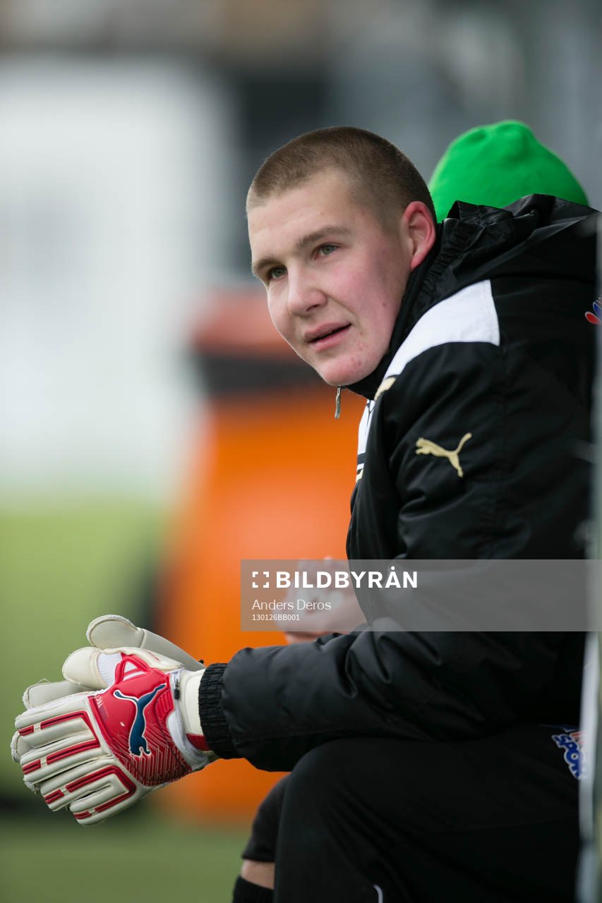 Fotboll, Träningsmatch, Gais-BK Häcken. Oliver