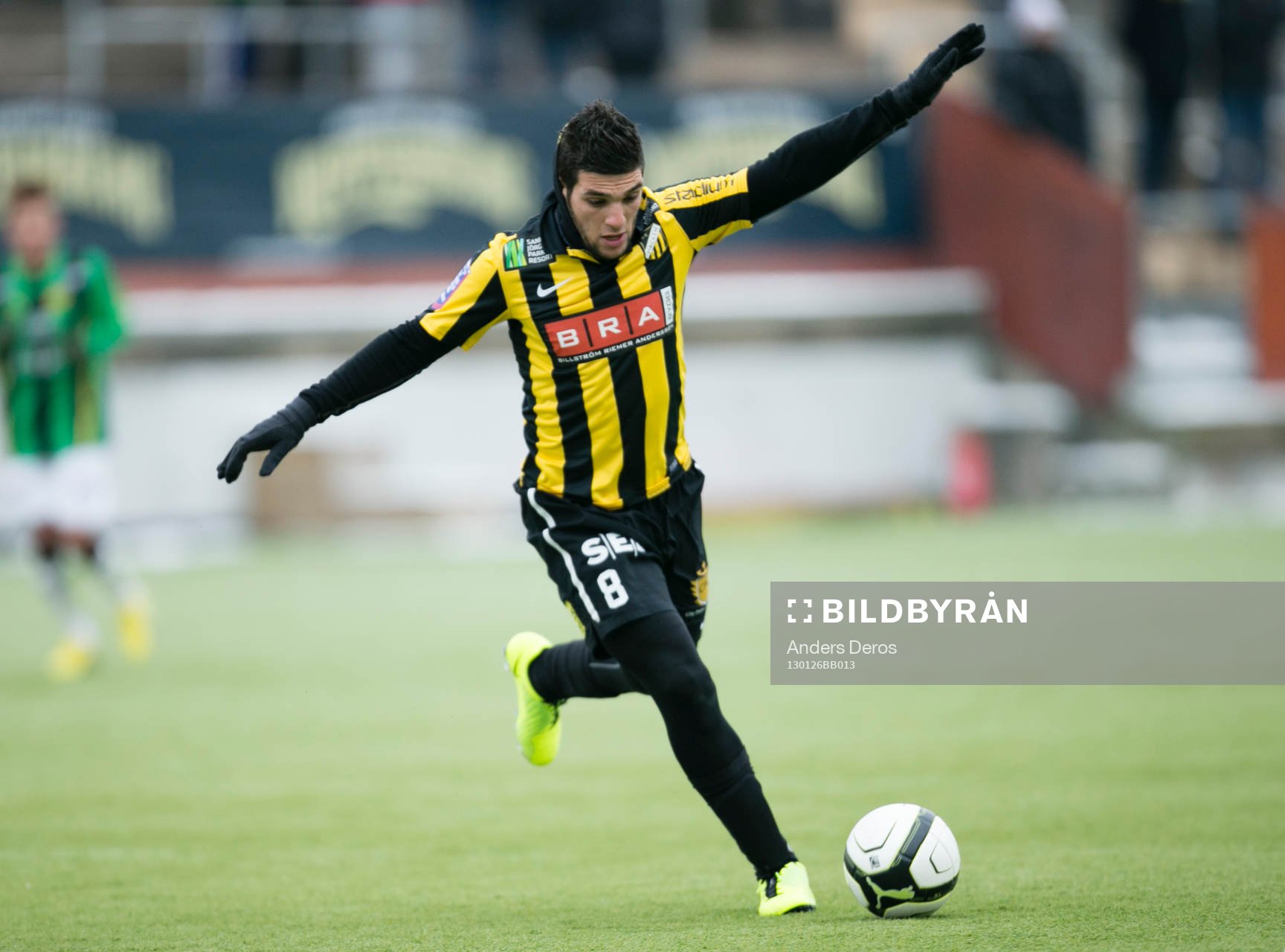 Fotboll, Träningsmatch, Gais-BK Häcken. Mostafa El Kabir