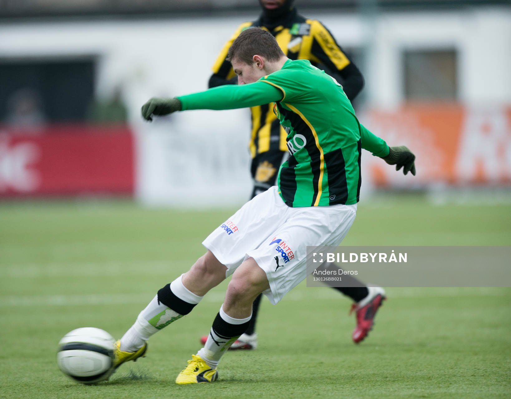 Fotboll, Träningsmatch, Gais-BK Häcken. Adnan Maric