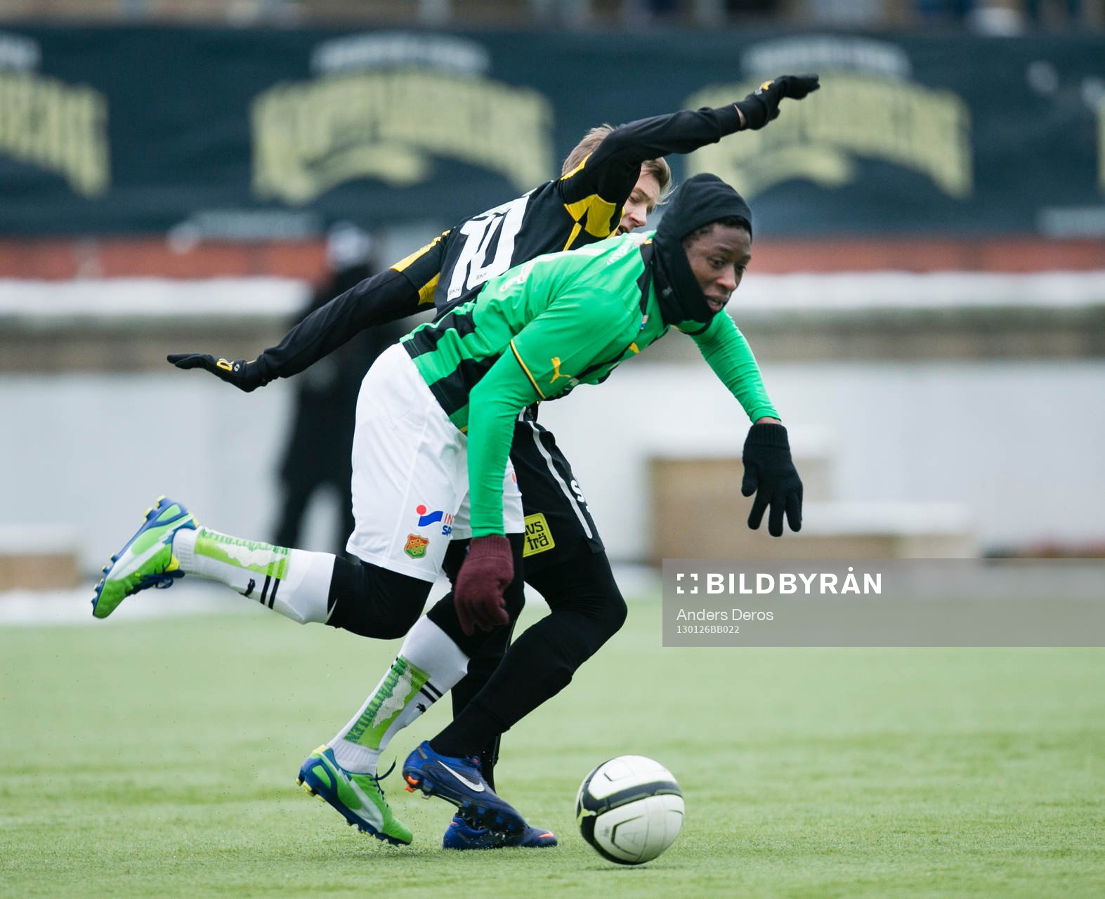 Fotboll, Träningsmatch, Gais-BK Häcken. Mohamed