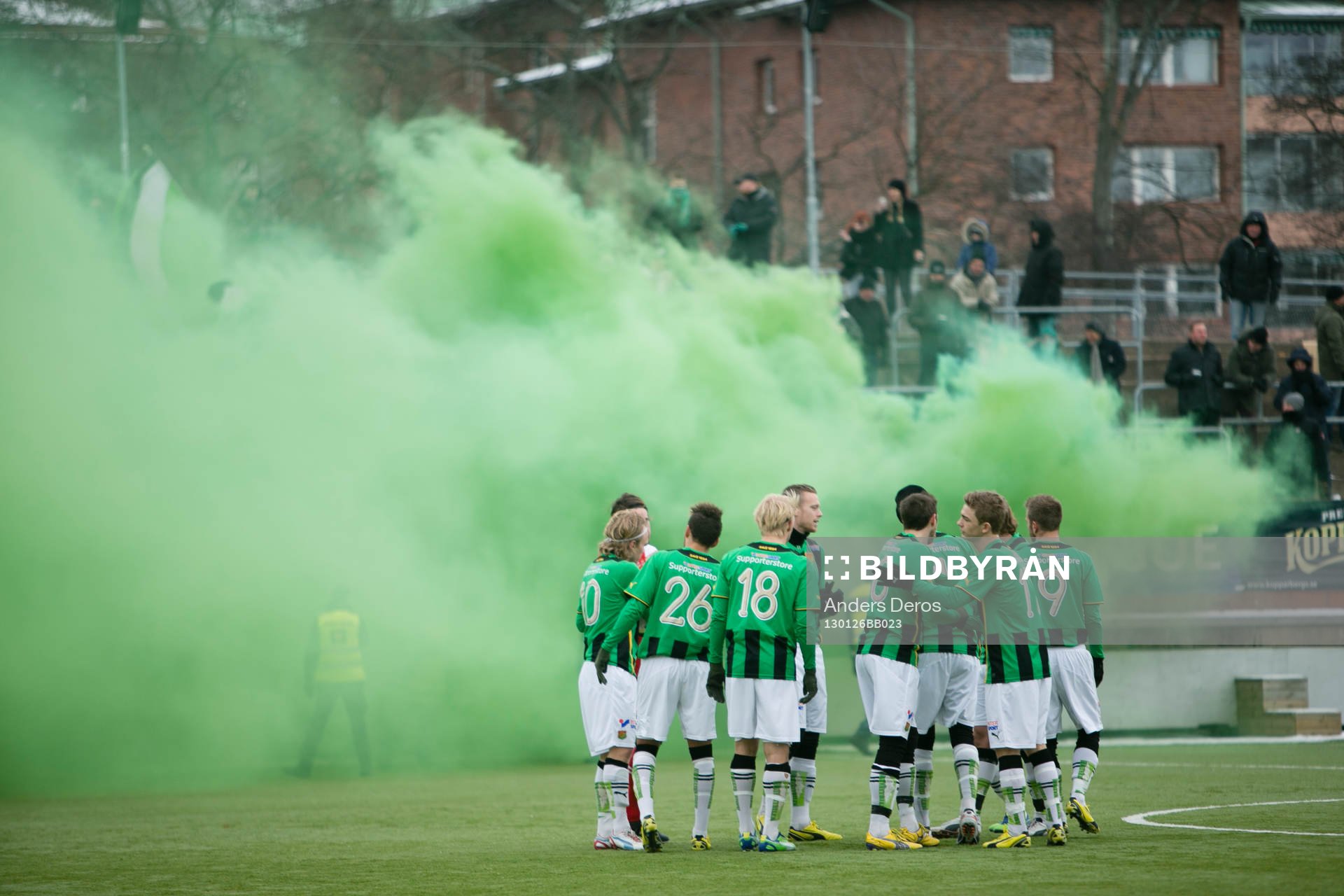 Fotboll, Träningsmatch, Gais-BK Häcken