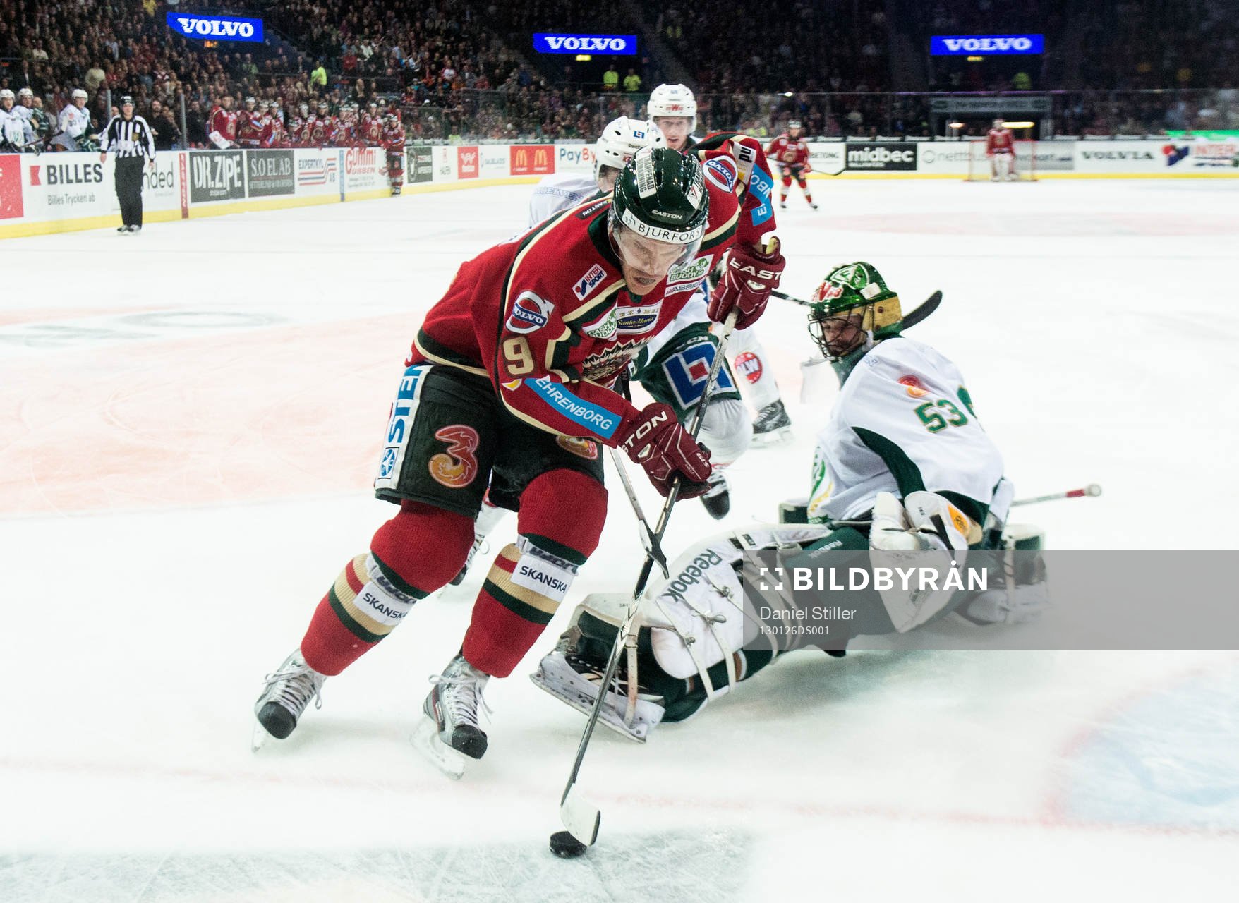 Magnus Kahnberg, Frölunda, rundar Alexander Salak,