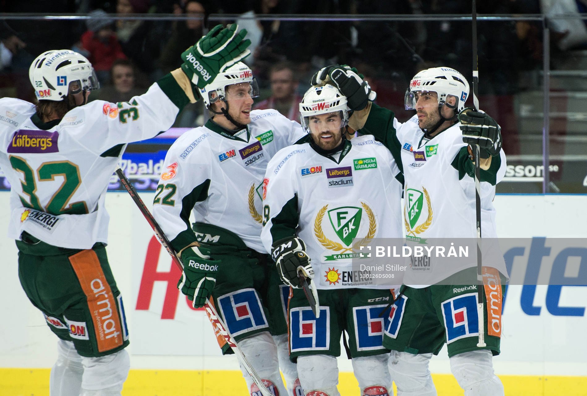 Chris Lee, Färjestad, gör avgörande målet för