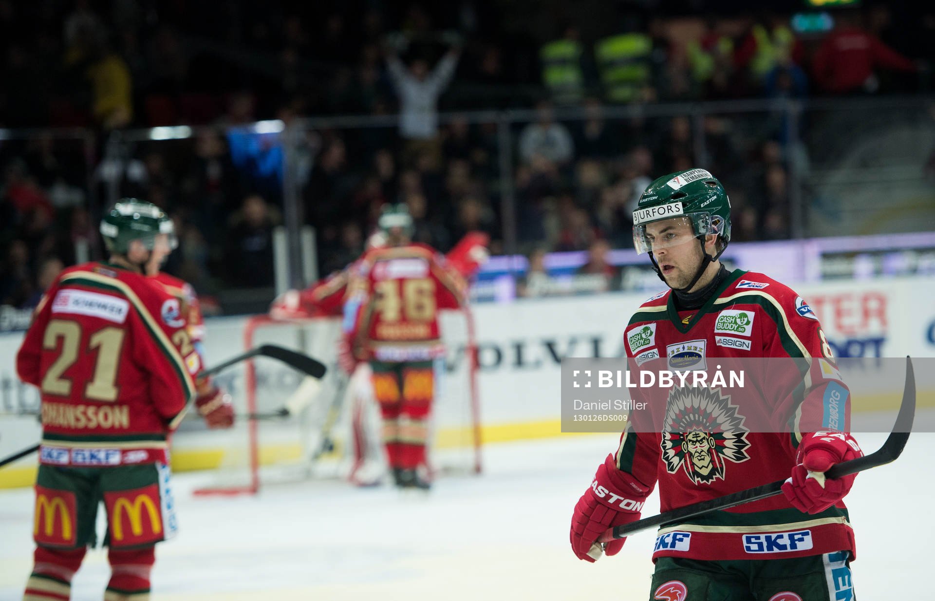 Fredrik Eriksson, Frölunda, deppar