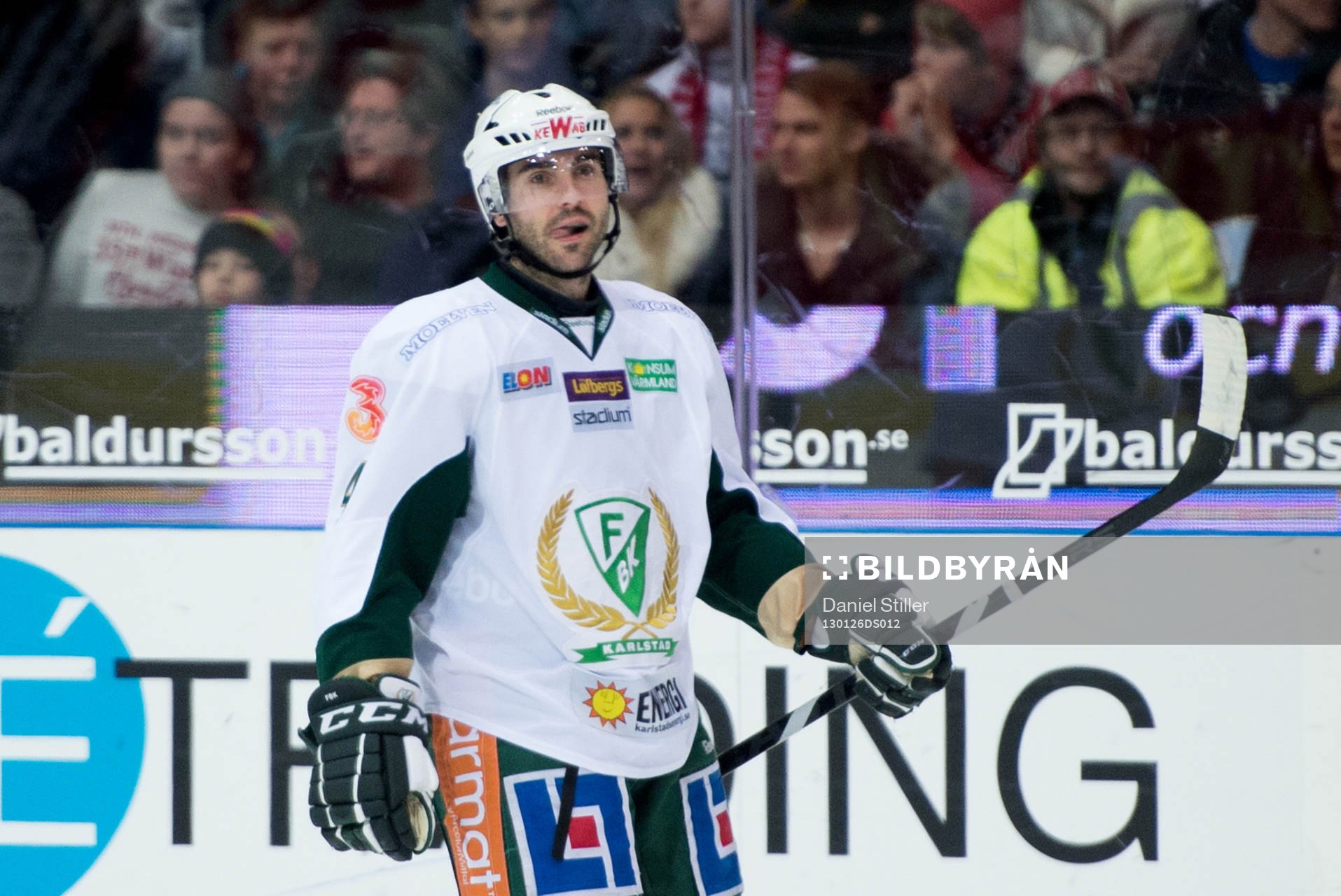 Chris Lee, Färjestad, gör avgörande målet för