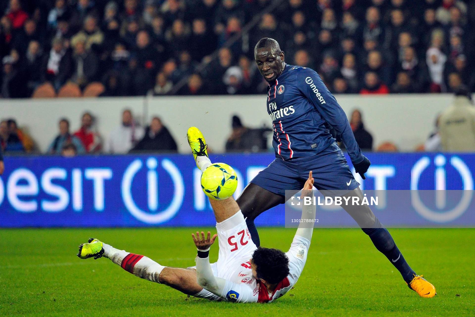 Mamadou SAKHO / Marko BASA - 27.01.2013 - PSG / Lille - 22e