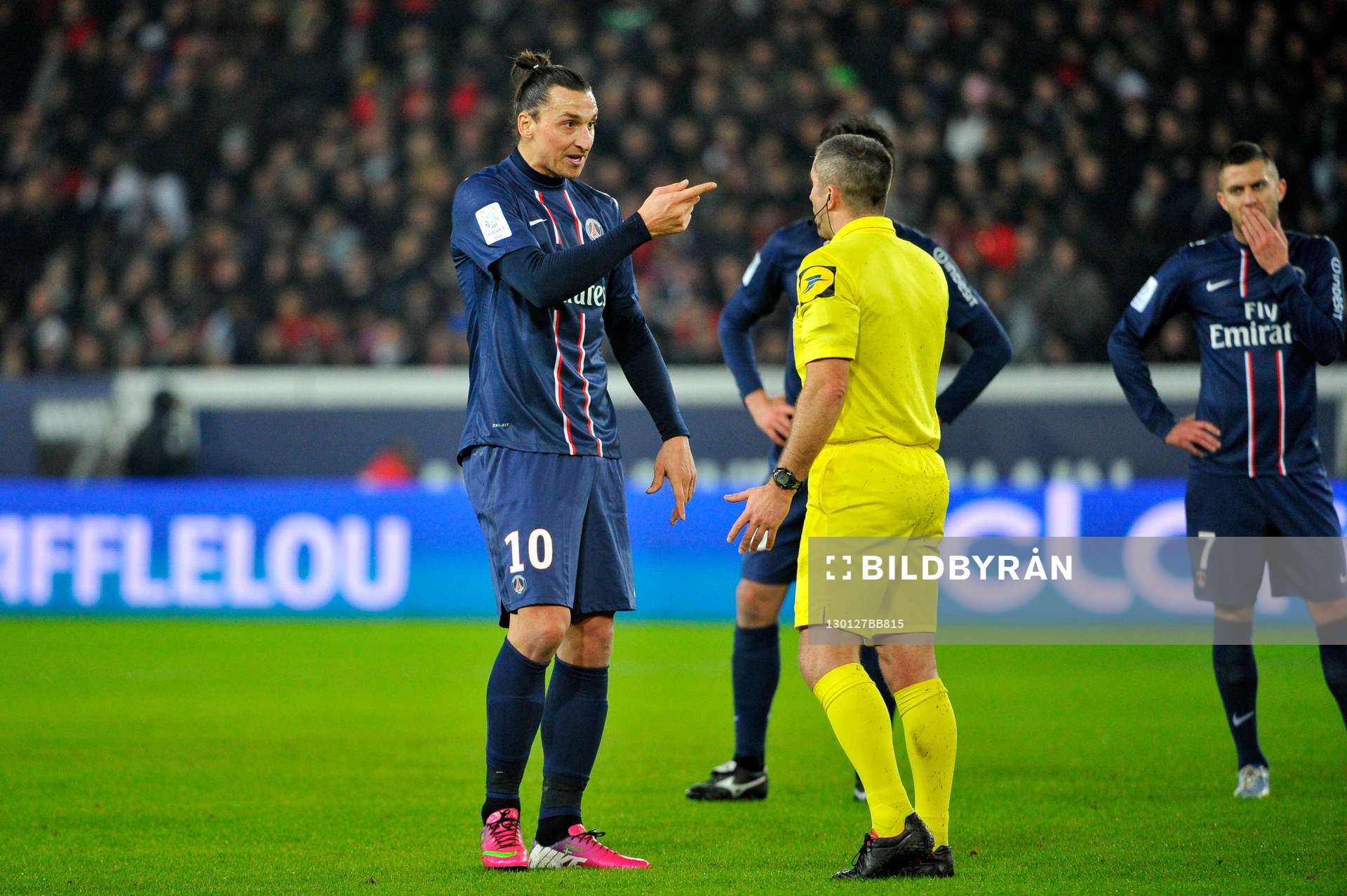 Zlatan IBRAHIMOVIC / Fredy FAUTREL  - 27.01.2013 - PSG /