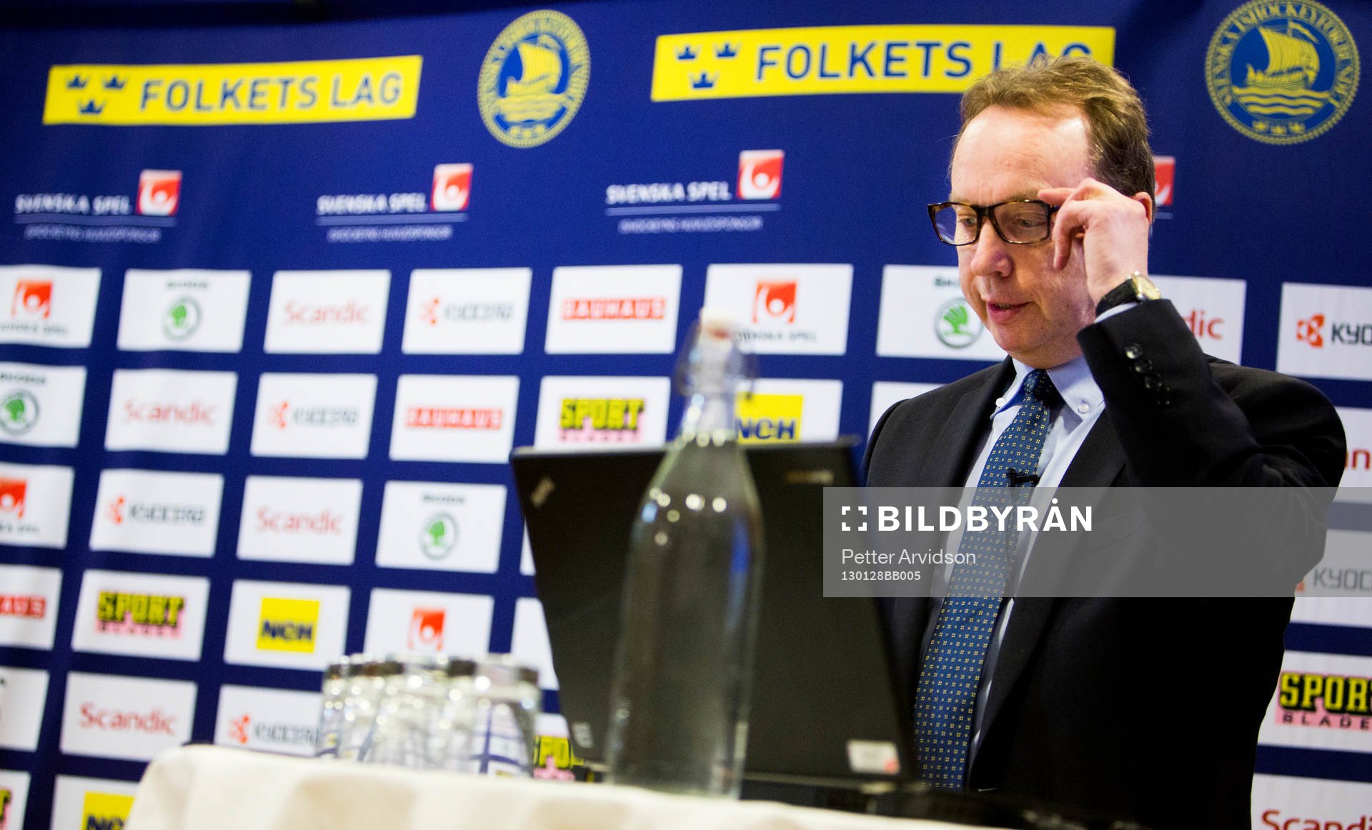 Pär Mårts, förbundskapten Sverige, presenterar Tre