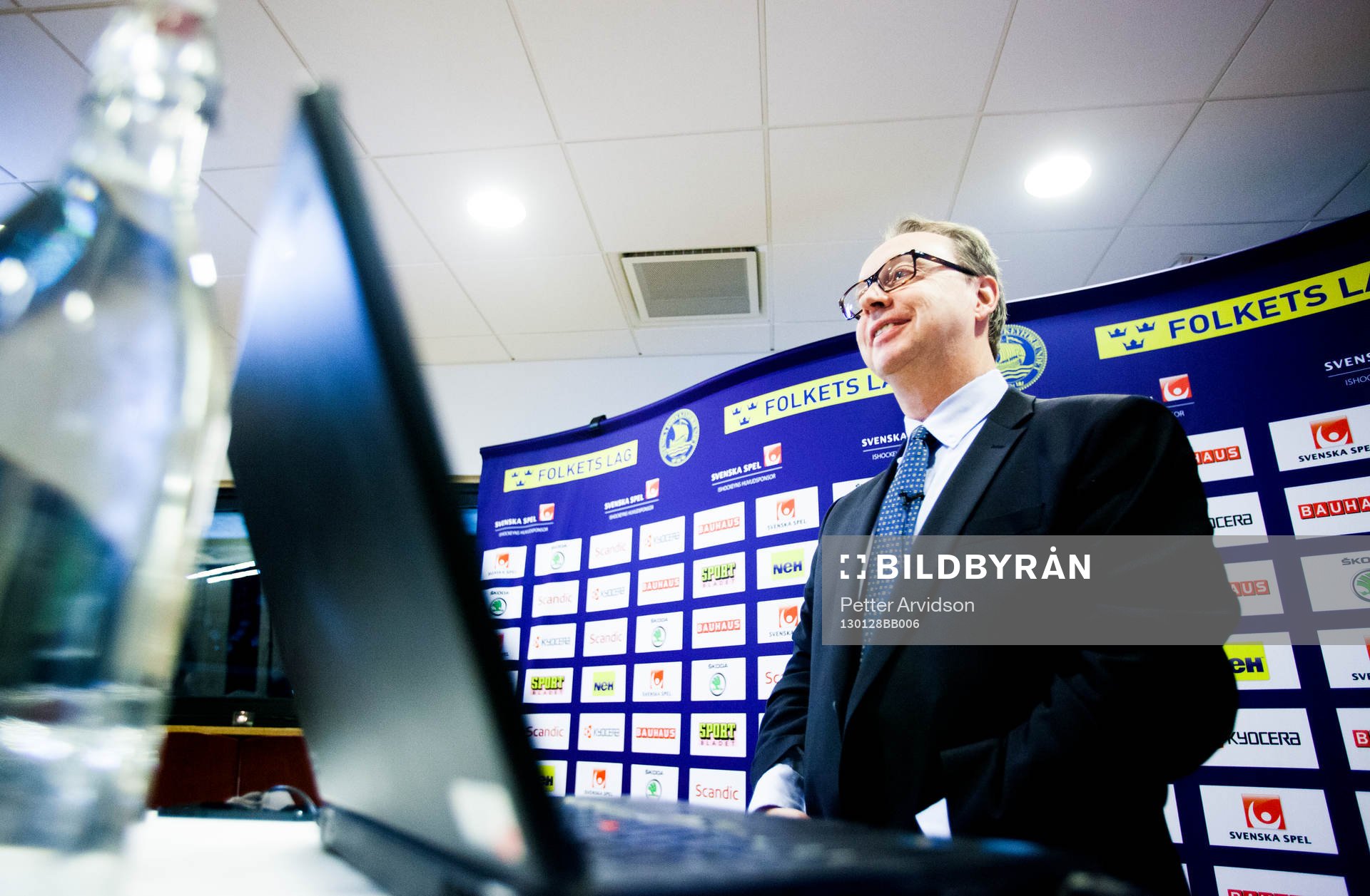 Pär Mårts, förbundskapten Sverige, presenterar Tre