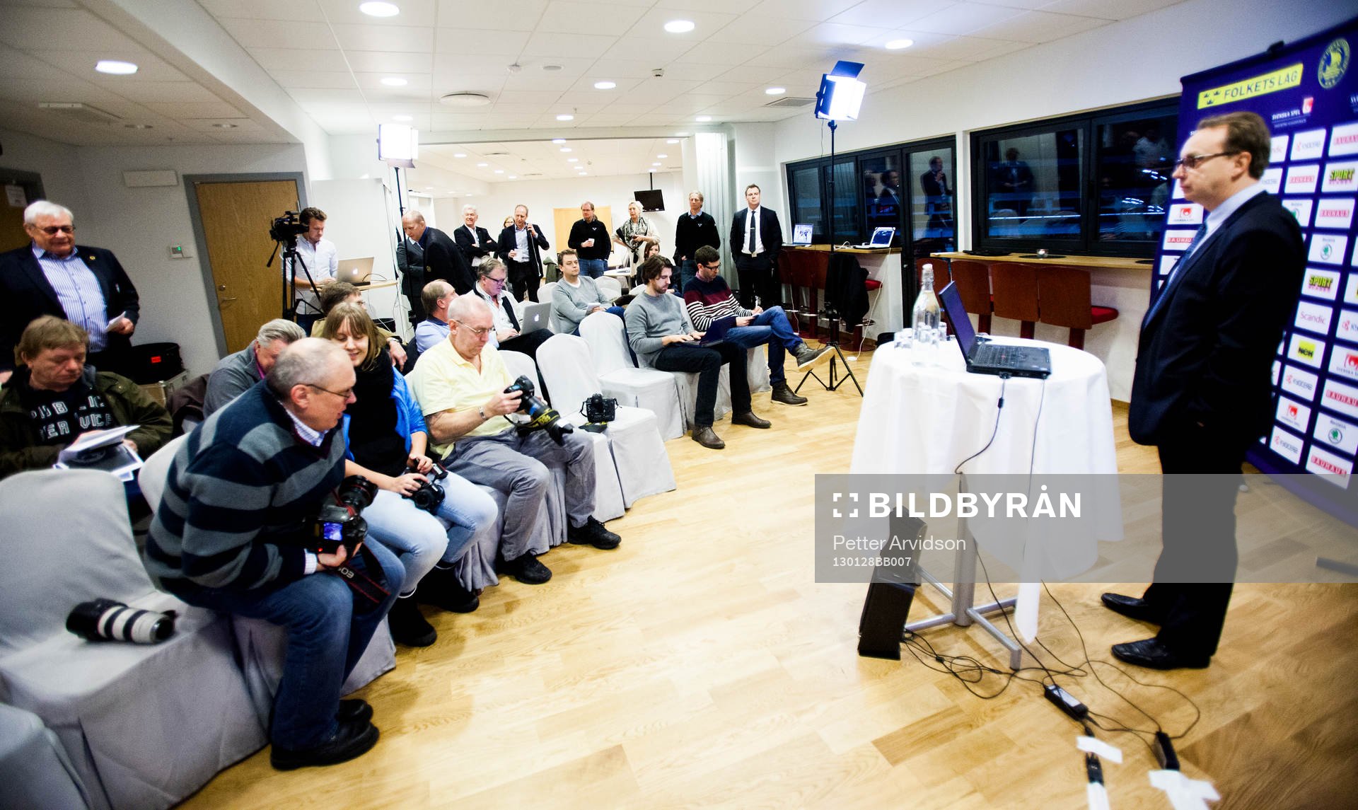 Pär Mårts, förbundskapten Sverige, presenterar Tre