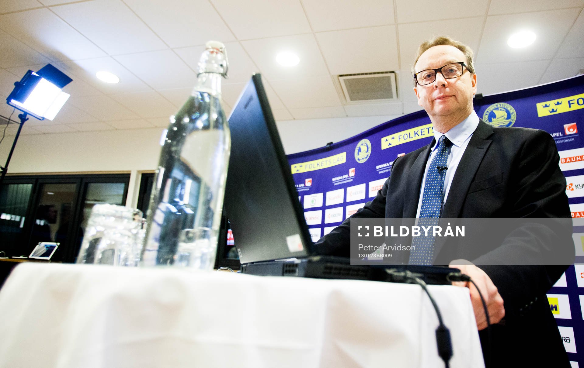 Pär Mårts, förbundskapten Sverige, presenterar Tre