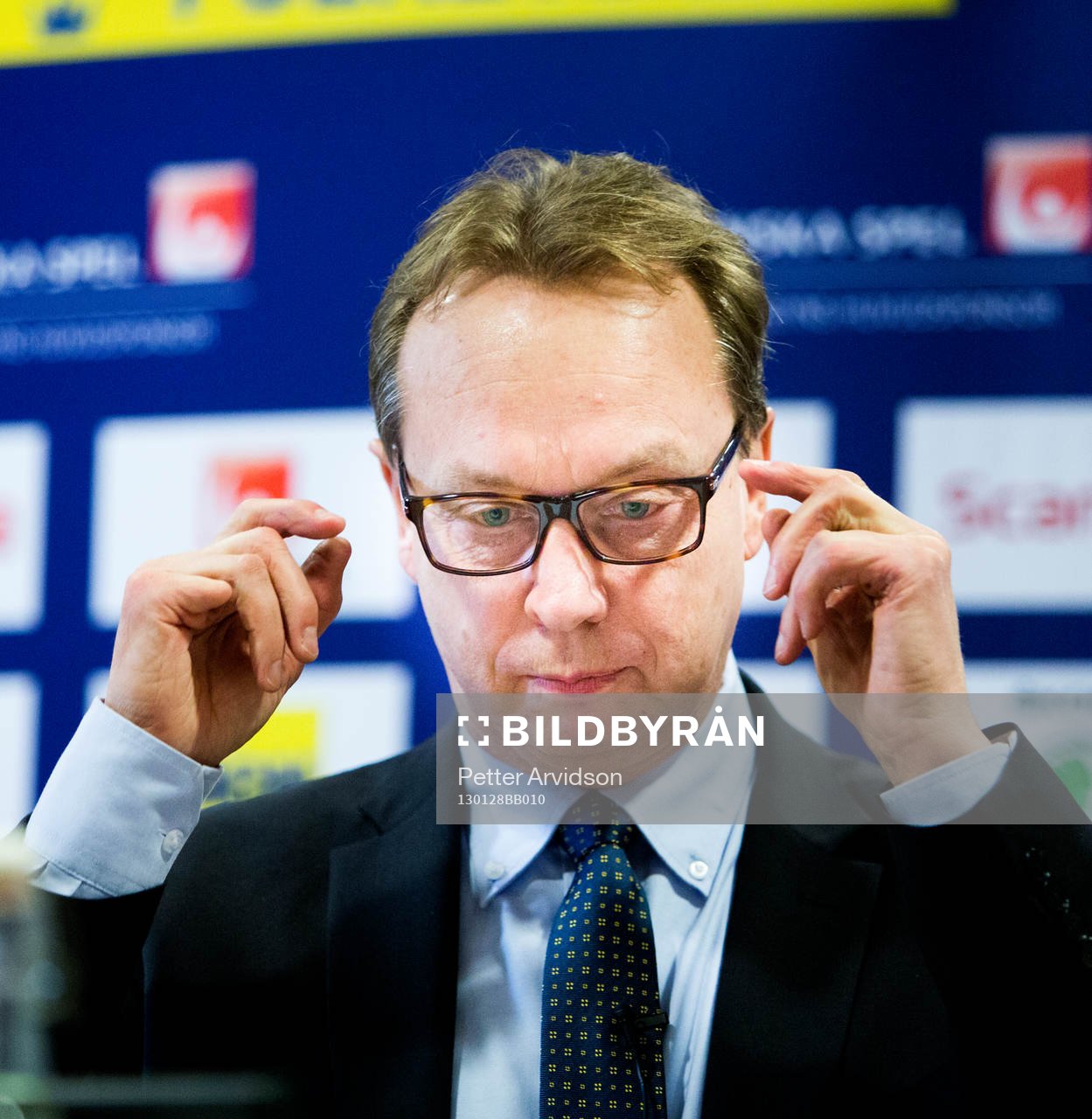 Pär Mårts, förbundskapten Sverige, presenterar Tre